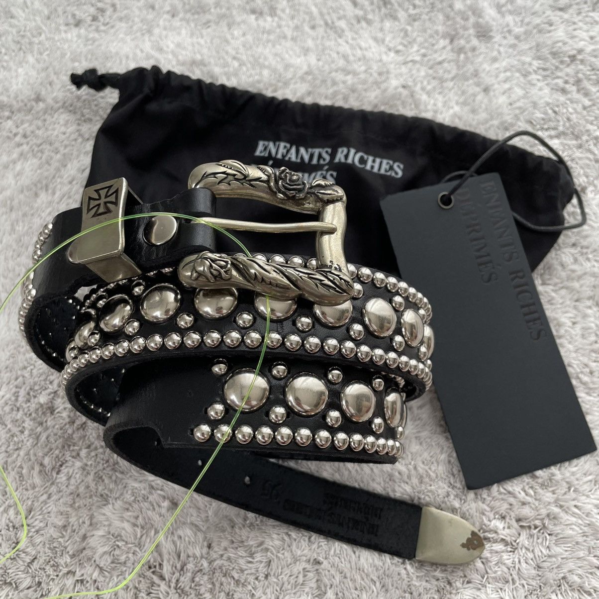 小物 ERD GOODBYE JOHNNY BELT Enfants Riches Deprimes Studded Goodbye Johnny Belt in Black for