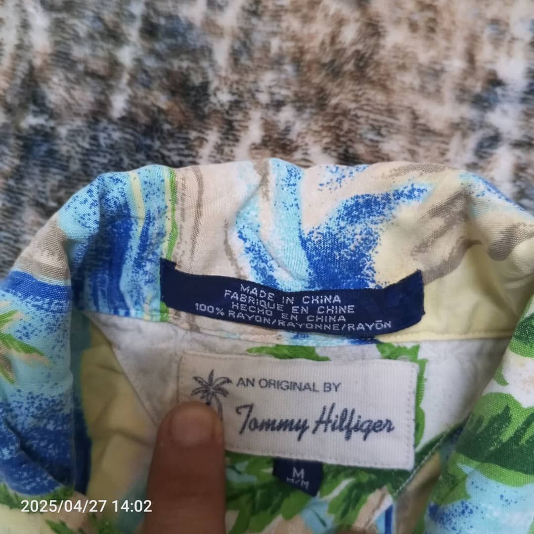 Tommy Hilfiger × Vintage Vintage Tommy Hilfiger Hawaiian shirts Size US M / EU 48-50 / 2 - 7 Thumbnail