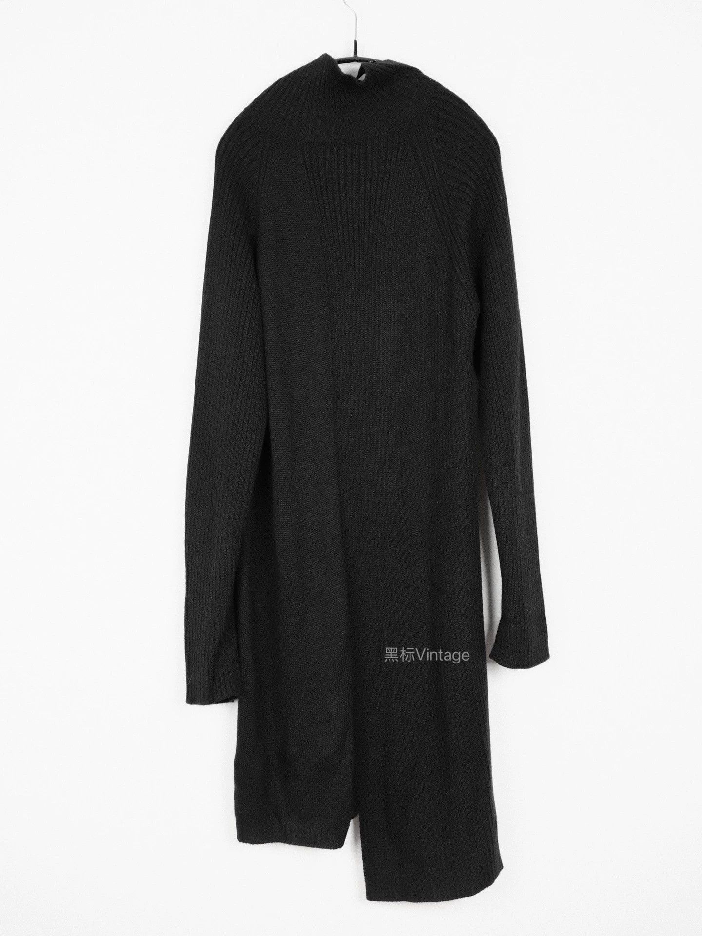 Yohji Yamamoto Yohji Yamamoto 19AW Vintage Asym Collar Sweater Women's Size XS / US 0-2 / IT 36-38 - 2 Thumbnail
