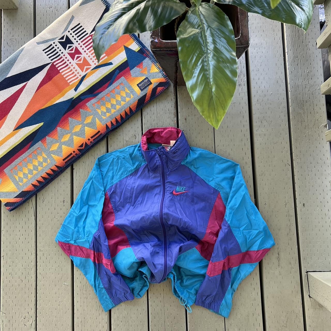 Nike × Vintage vintage 90s nike crewneck sweater Size US L / EU 52-54 / 3 - 4 Thumbnail