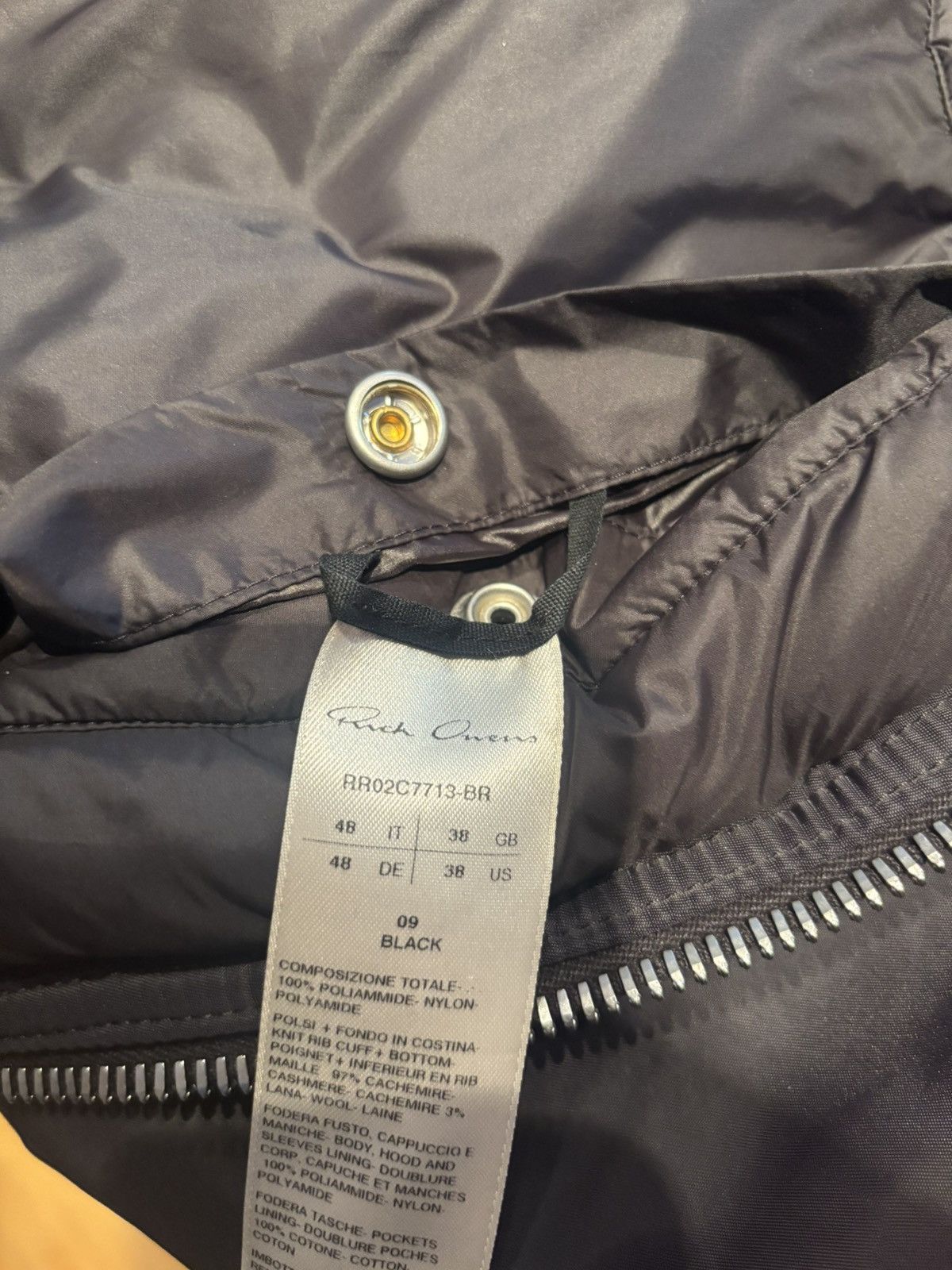 Rick Owens Rick Owens Alice drawstring padded jacket Luxor FW//23 Size US M / EU 48-50 / 2 - 15 Thumbnail
