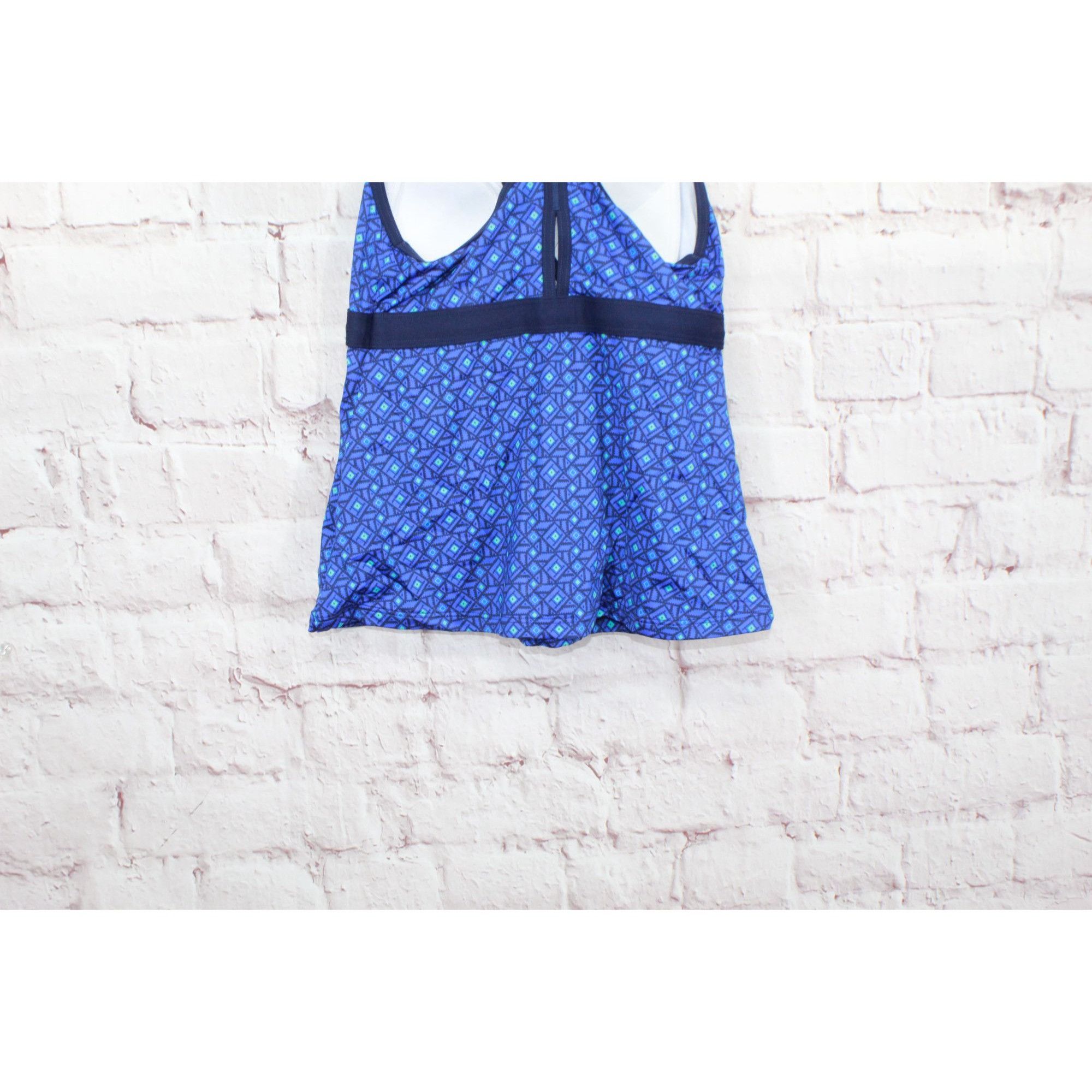 L.L. Bean × Swims LL Bean ReNew Swimwear V Neck Tankini Print Size S / US 4 / IT 40 - 5 Thumbnail