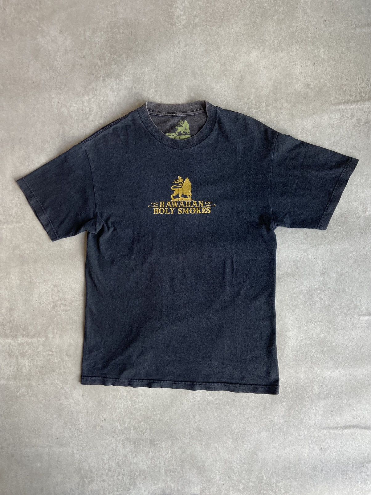Band Tees × Vintage Vintage Hawaiian Holy Smoke Bob Marley T Shirt Size US L / EU 52-54 / 3 - 1 Thumbnail