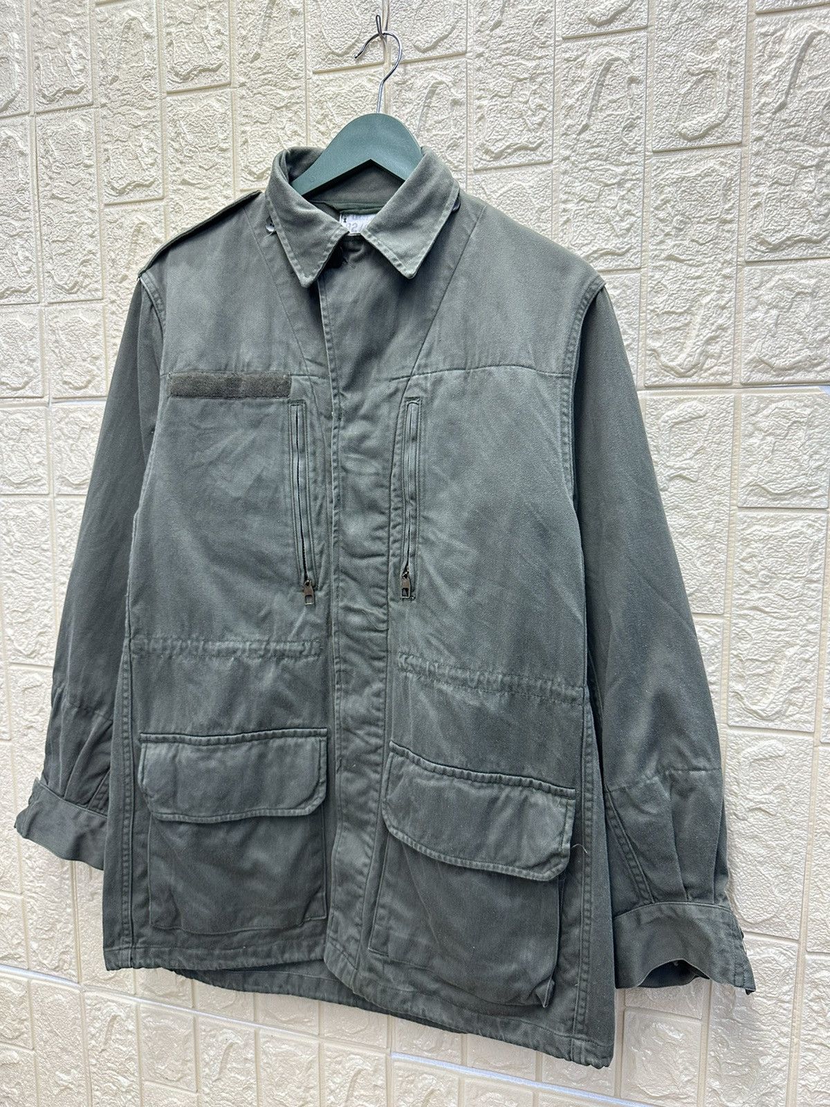 Vintage Vintage Guy Leroy SA France Military Jacket MJ17 Size US M / EU 48-50 / 2 - 2 Thumbnail
