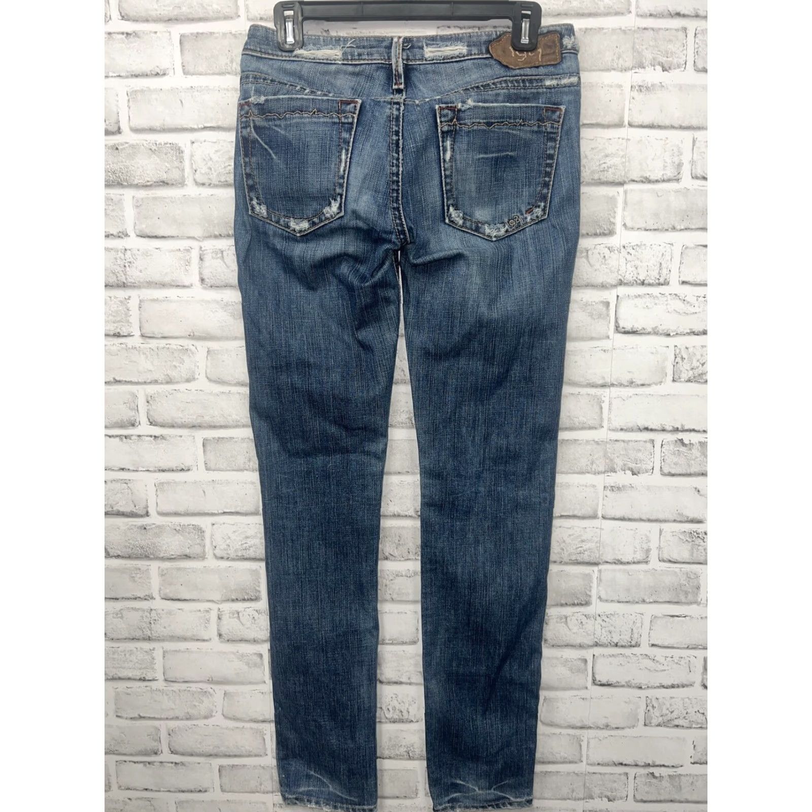Vintage VINTAGE 1921 Western Glove Works Jeans Womens 26x32 Blue Straight Womens Jeans 1921 26 32 Size 26" / US 2 / IT 38 - 4 Thumbnail