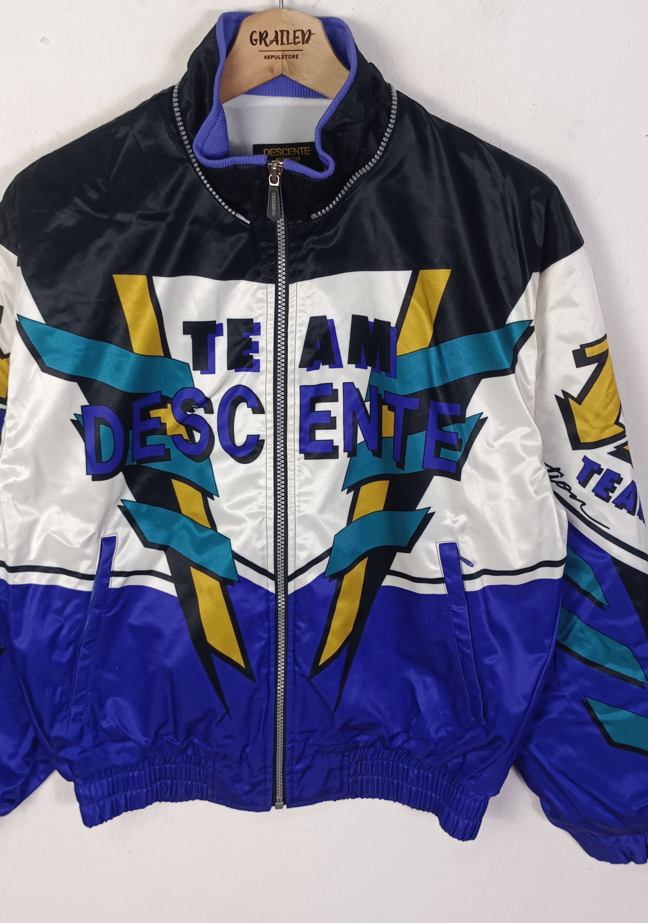 Descente Rare🔥Vintage Team Descente Competition Jacket Size US L / EU 52-54 / 3 - 4 Thumbnail