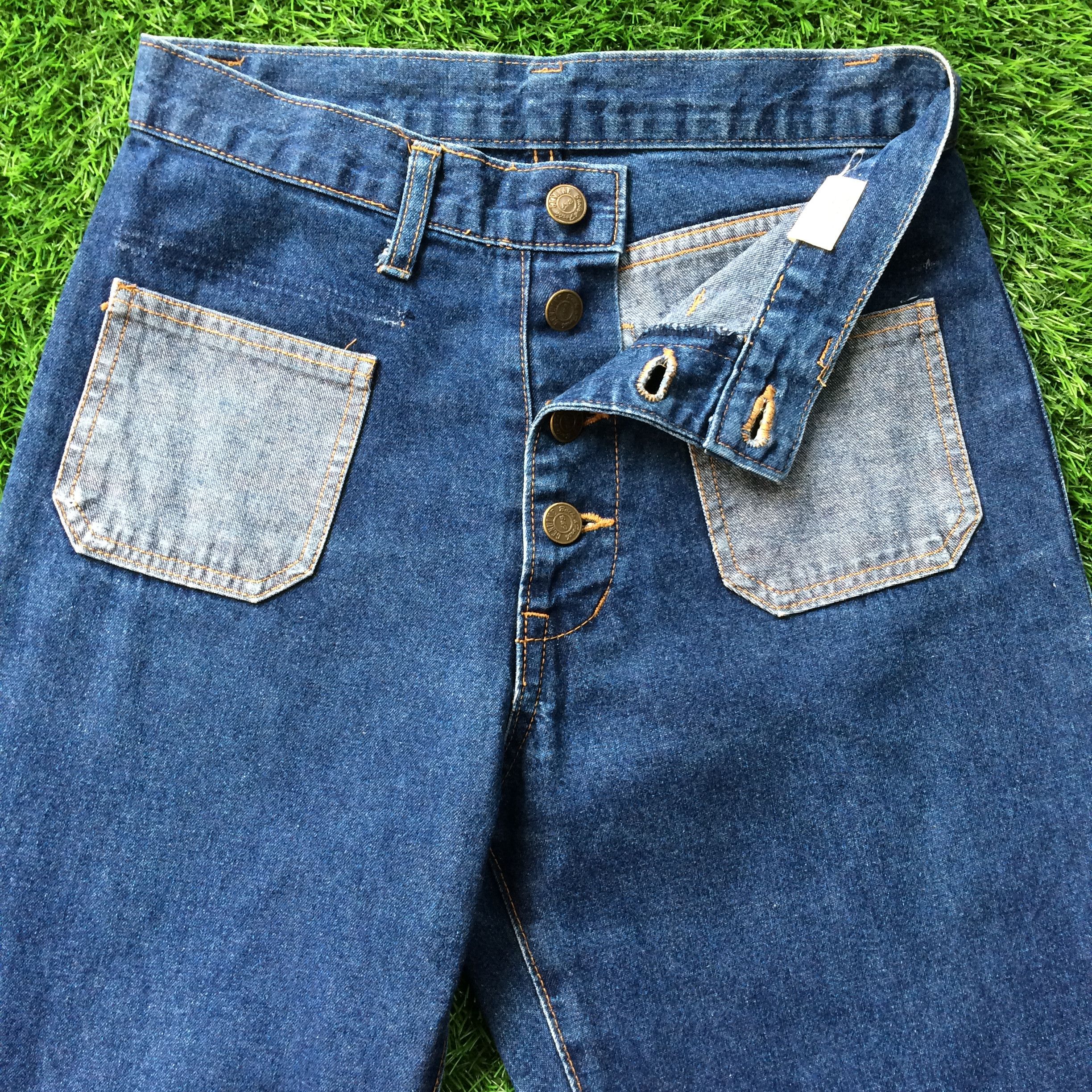 Japanese Brand × Jean Japanese Sailor Colorblock Denim Jeans D-708 Size 25" / US 0 / IT 36 - 3 Thumbnail