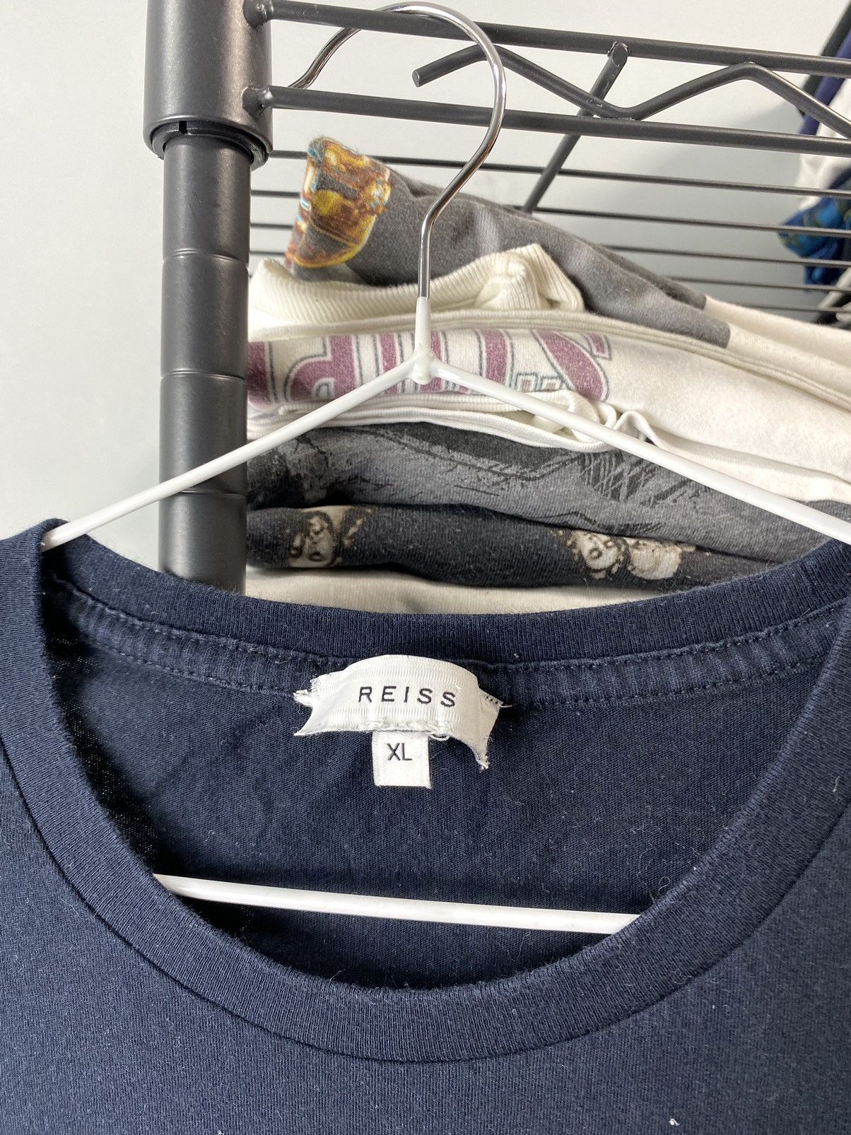 Reiss Basic Reiss T Shirt Size US XL / EU 56 / 4 - 3 Thumbnail