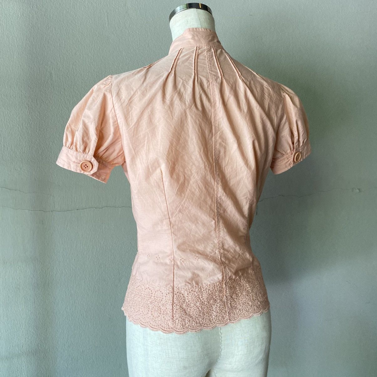Paul Smith Paul Smith Peach Puff Blouse Size S / US 4 / IT 40 - 17 Thumbnail