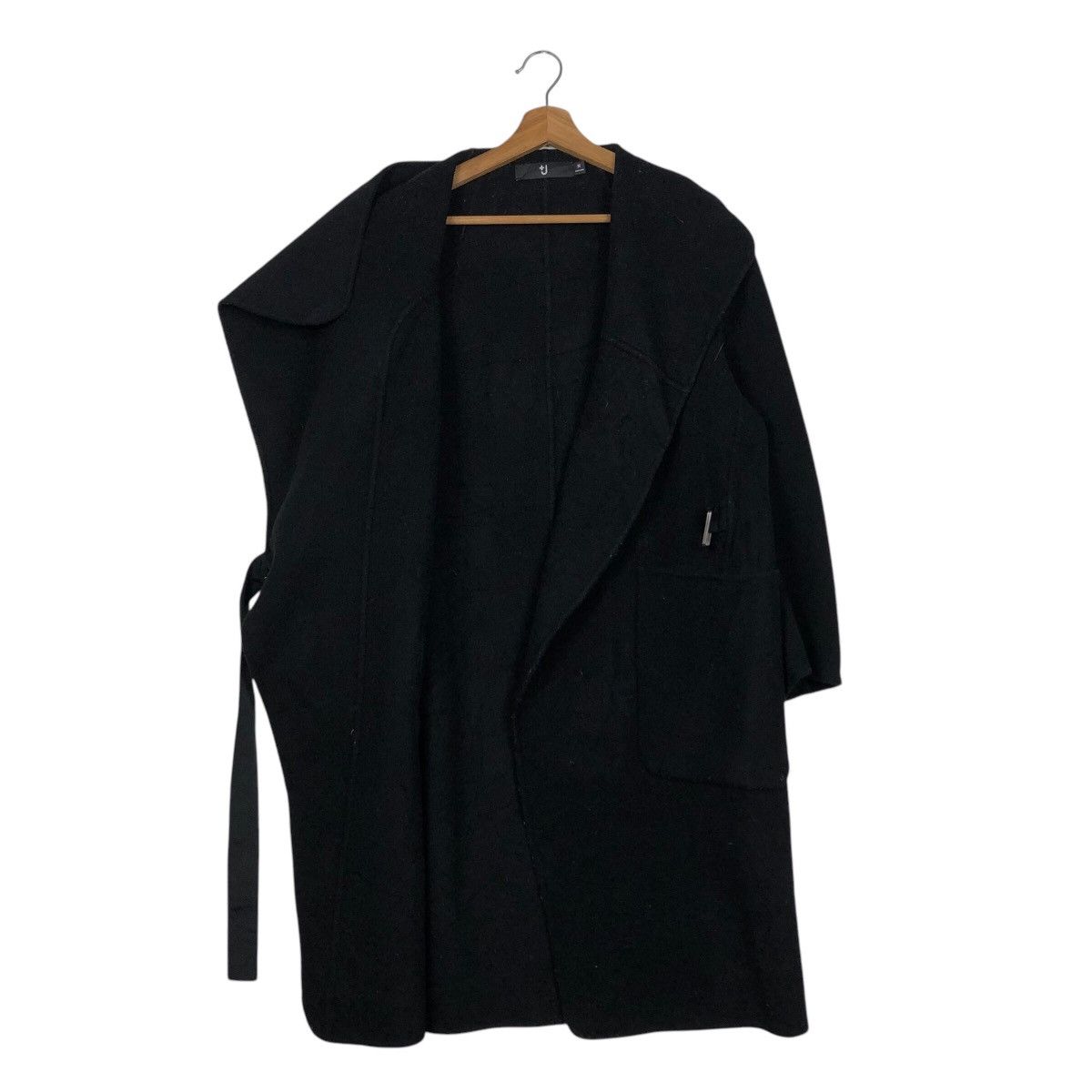 Jil Sander × Uniqlo Rich Black Iconic Long Jacket Bondage Parachute Jill Sander Size US M / EU 48-50 / 2 - 13 Thumbnail