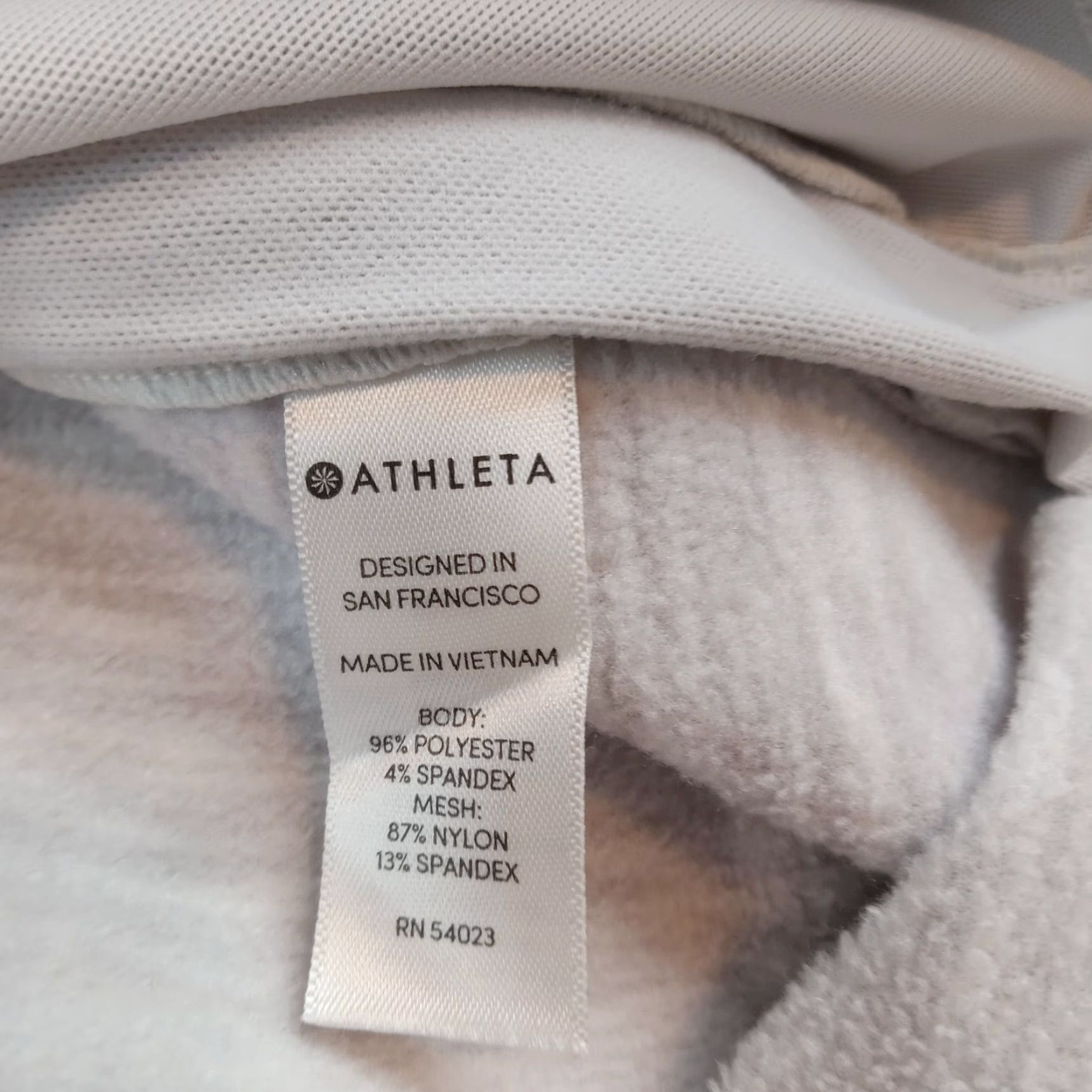 Athleta Athleta Womens Extra Small Gray Athletic Hoodie Full Zip Pullover Size XS / US 0-2 / IT 36-38 - 6 Thumbnail