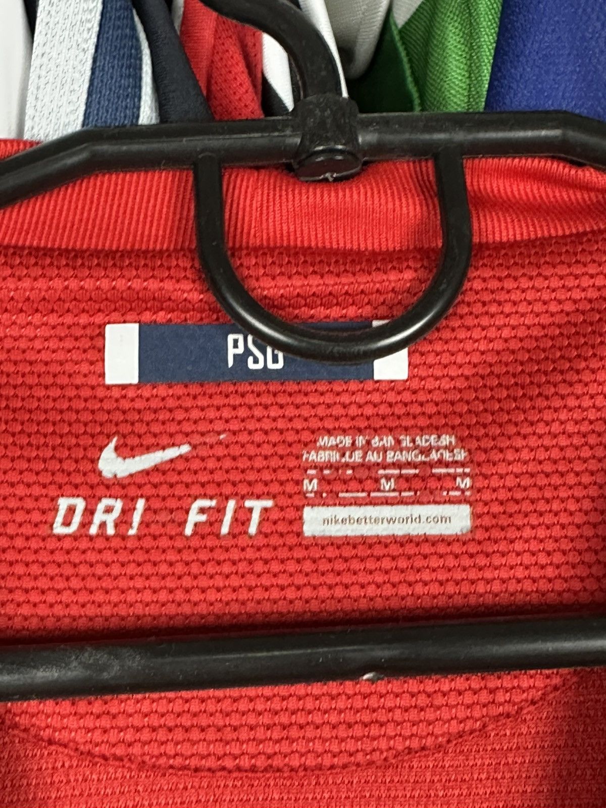Nike PARIS SAINT GERMAIN PSG 2012-13 FOOTBALL SHIRT JERSEY NIKE Size US M / EU 48-50 / 2 - 7 Thumbnail