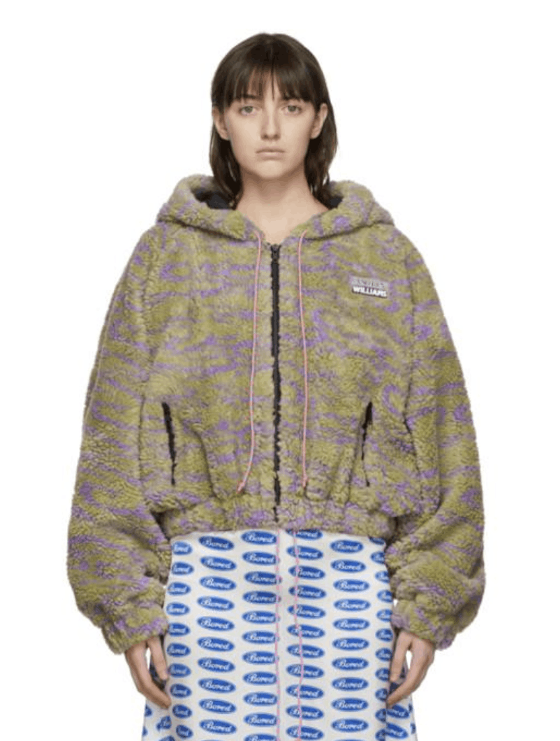 Ashley Williams Ashley Williams Fleece Bomber Jacket Size S / US 4 / IT 40 - 2 Thumbnail