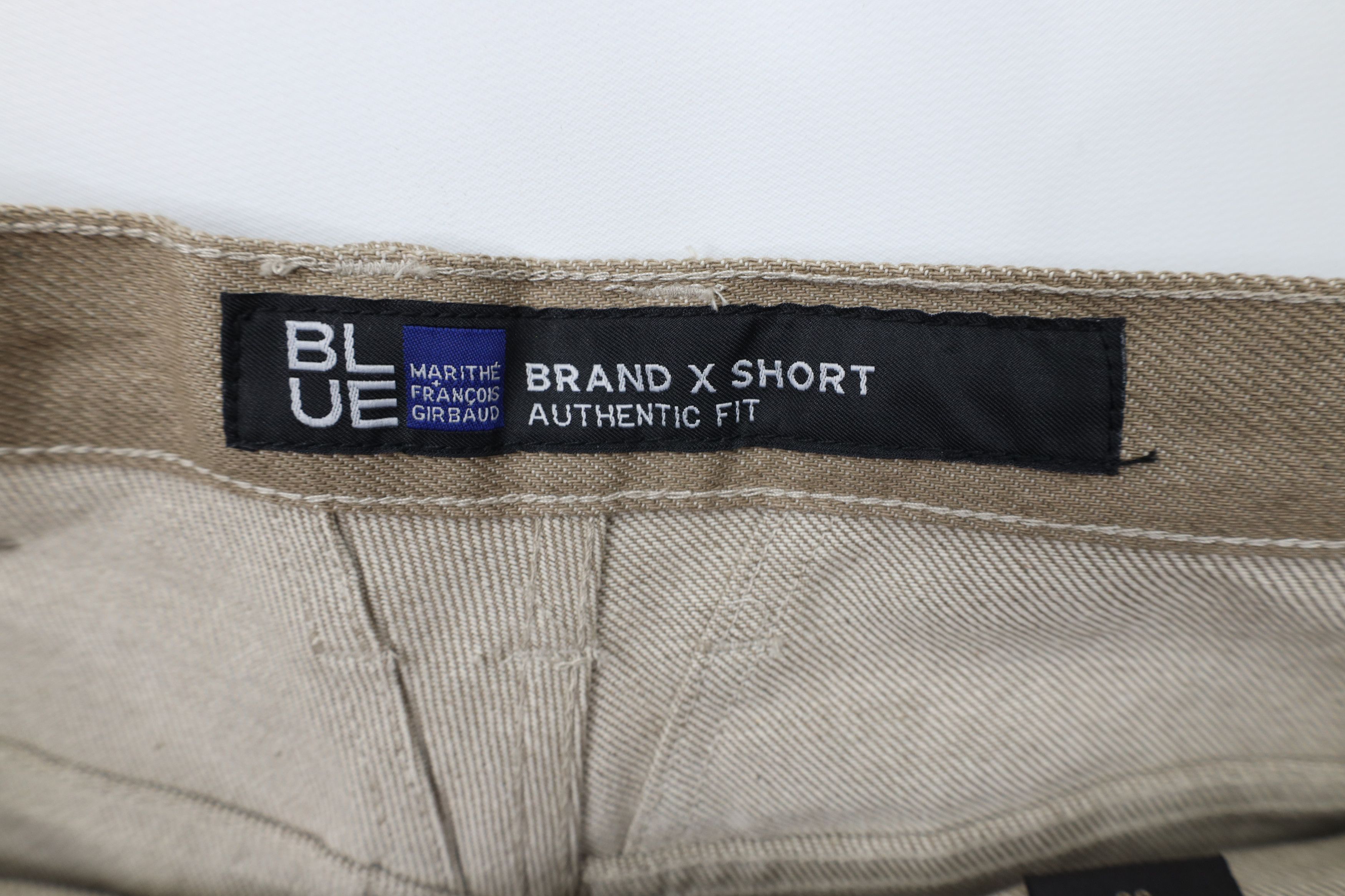 Marithe + Francois Girbaud Deadstock Vintage 90s Marithe Francois Girbaud Denim Shorts Size US 33 - 9 Thumbnail