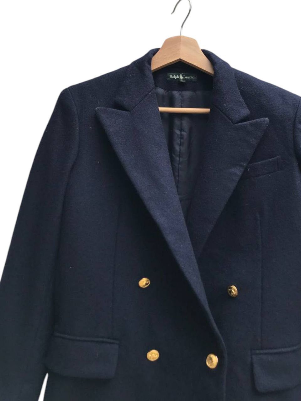 Lauren Ralph Lauren × Ralph Lauren × Ralph Lauren Sport Ralph Lauren Double Breasted Wool Jacket Size 150A Size XXS / US 00 / IT 34 - 5 Thumbnail