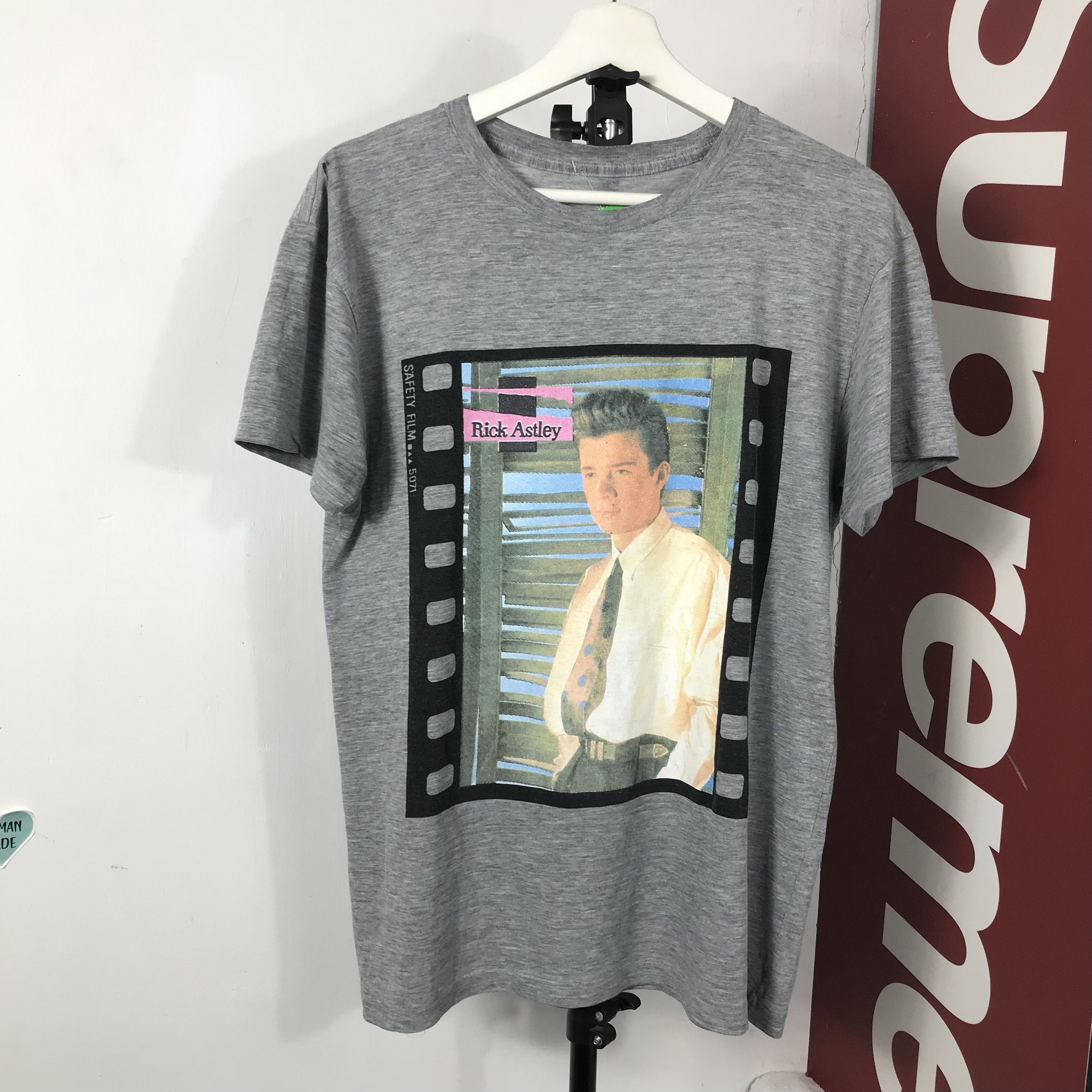 Band Tees Vintage 80s RICK ASTLEY Pop New Wave Tour Tee Size US M / EU 48-50 / 2 - 1 Thumbnail