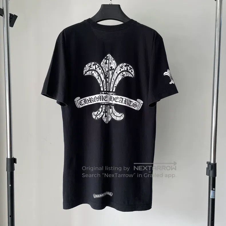Chrome Hearts CHROME HEARTS Size M Black scroll full of cross and Scout f Size US M / EU 48-50 / 2 - 2 Thumbnail
