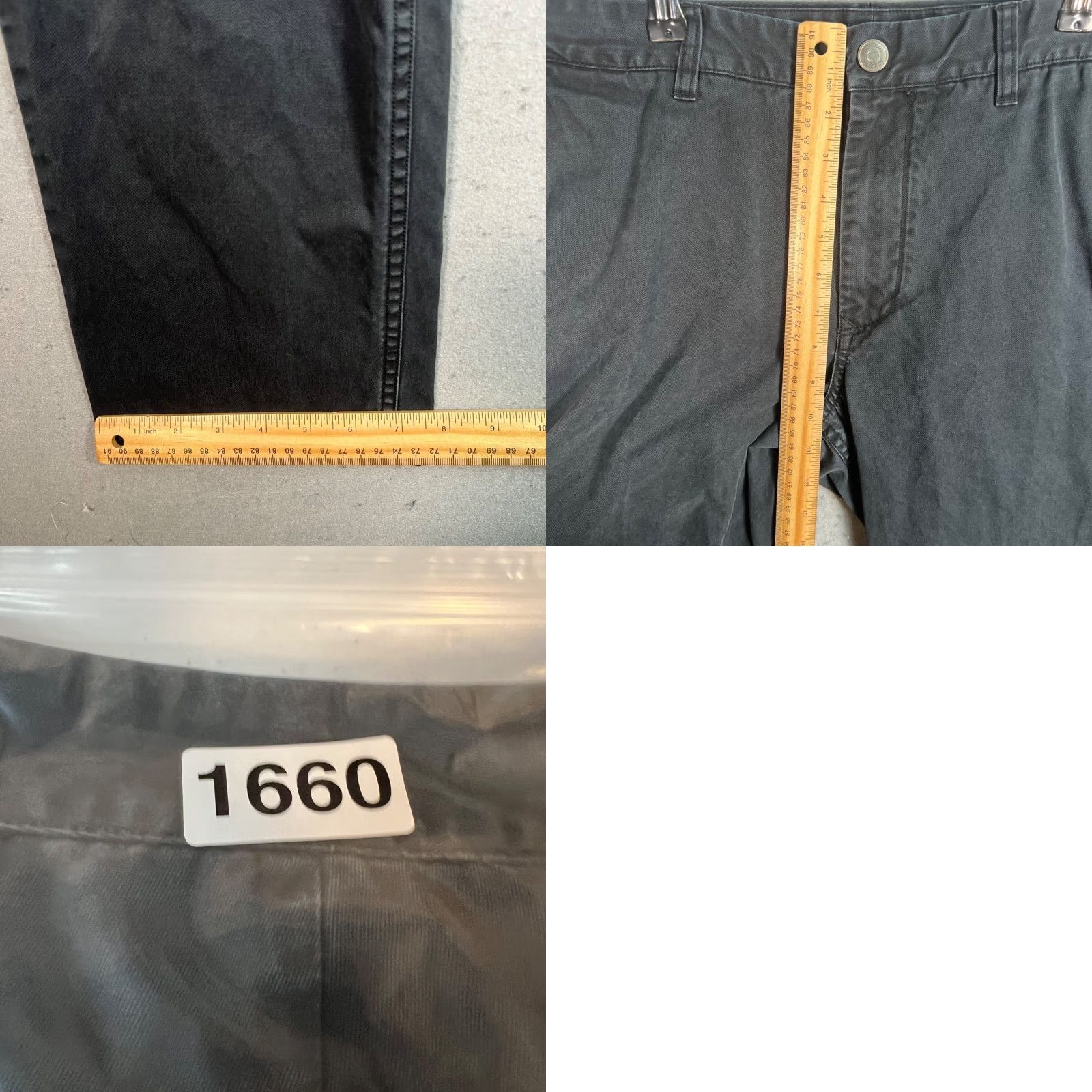 Bonobos Bonobos Mens Pants 36 x 32 Slim Straight Chino 100% Cotton Black Size US 36 / EU 52 - 8 Thumbnail
