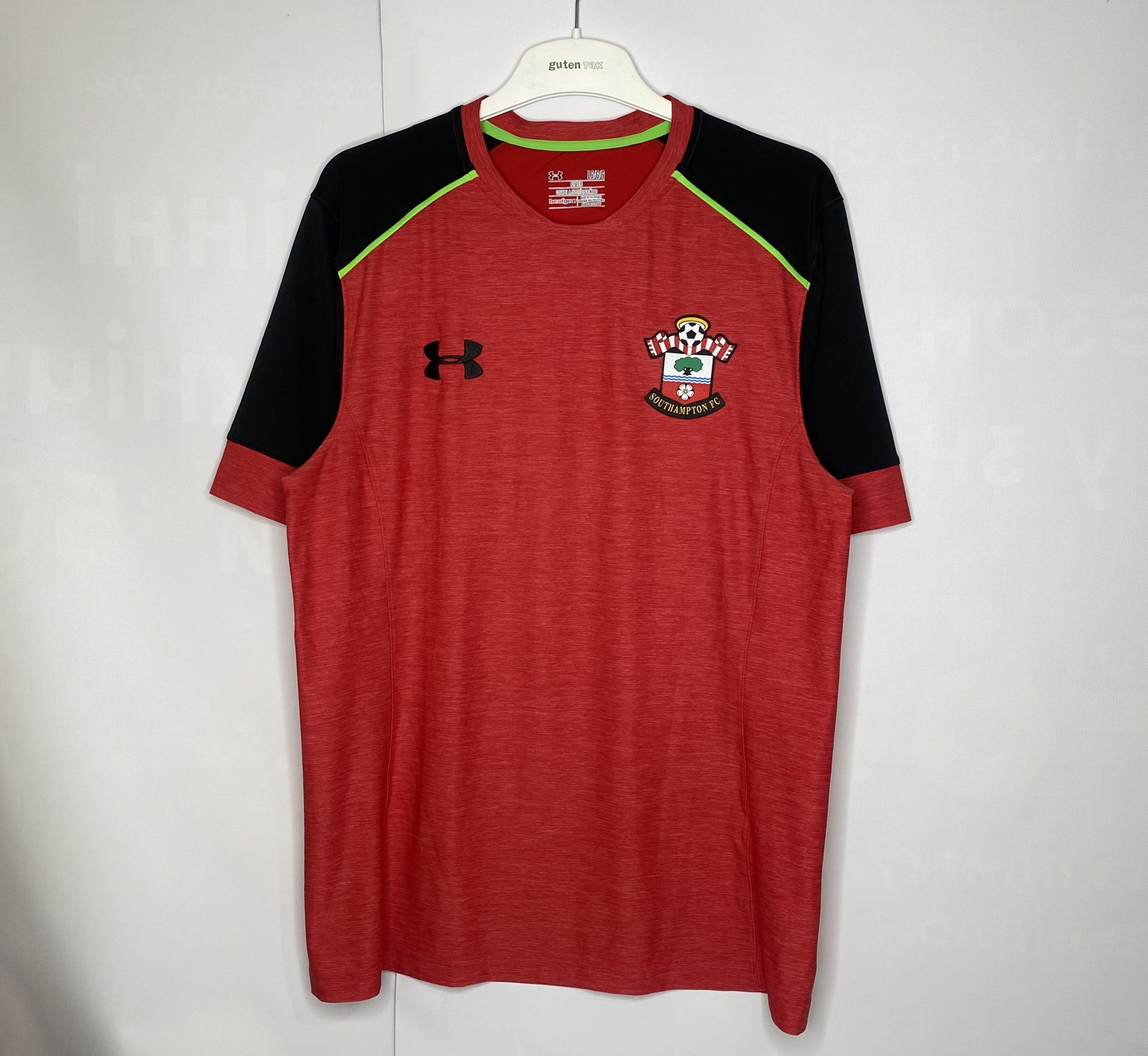 UEFA × Under Armour SOUTHAMPTON 2015 2016 TRAINING FOOTBALL SHIRT SOCCER JERSEY Size US L / EU 52-54 / 3 - 1 Thumbnail