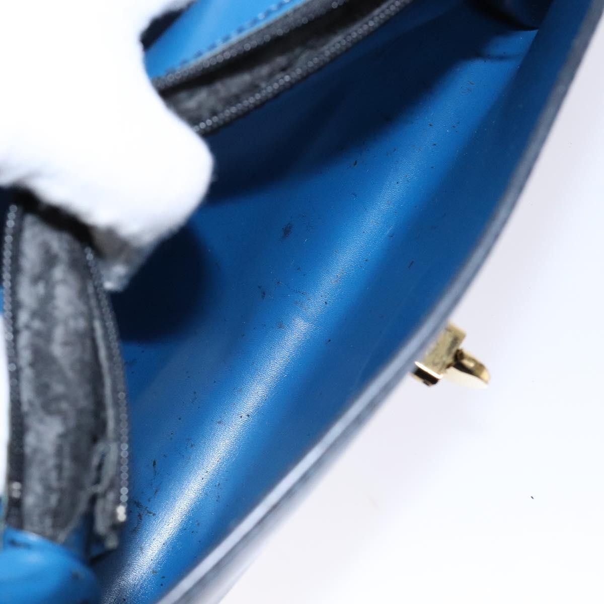 Louis Vuitton LOUIS VUITTON Epi Pochette Arche Shoulder Bag Blue M52575 Size ONE SIZE - 10 Thumbnail