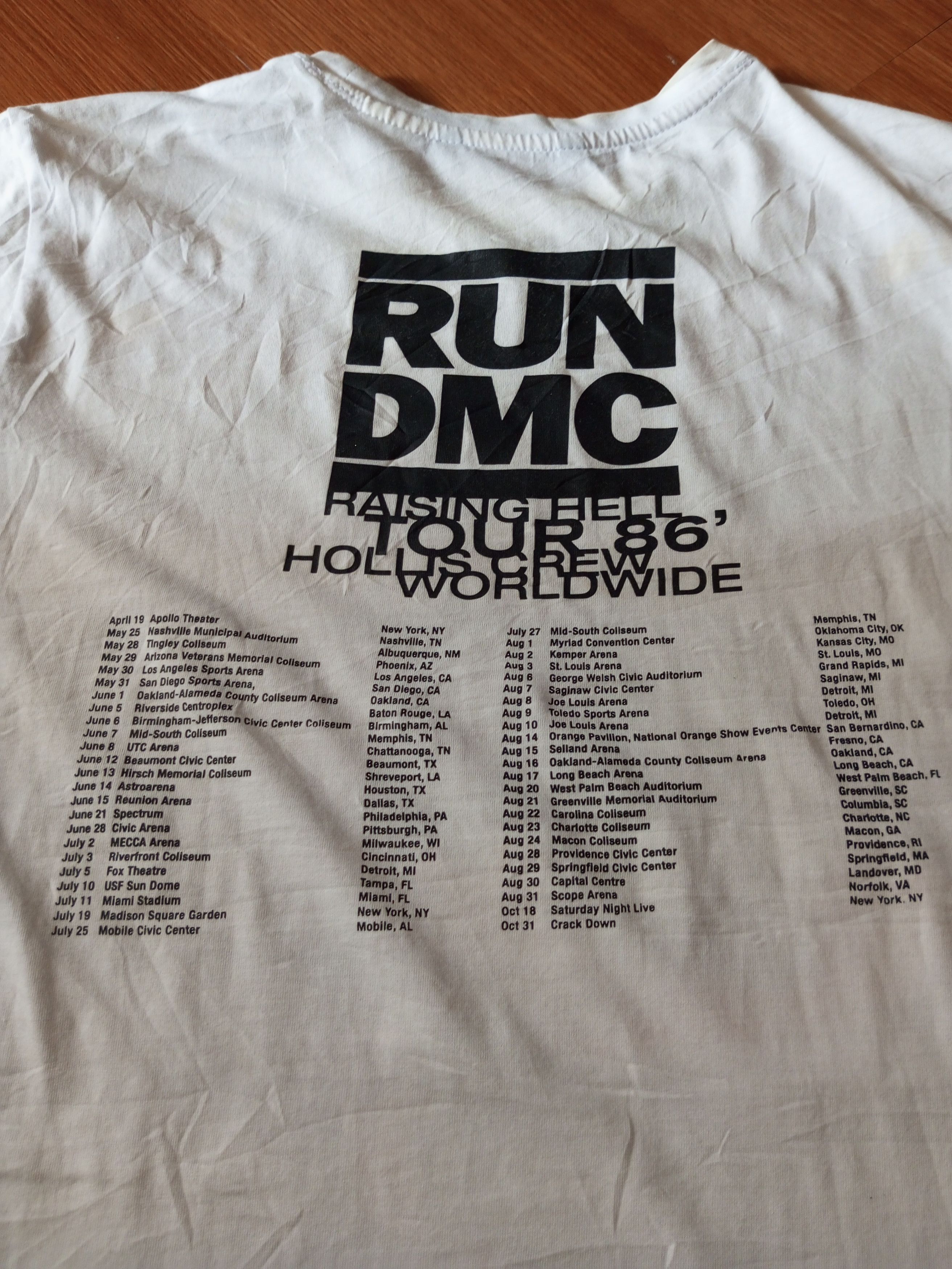 RUN DMC × Rap Tees Run DMC tees Size US M / EU 48-50 / 2 - 5 Thumbnail