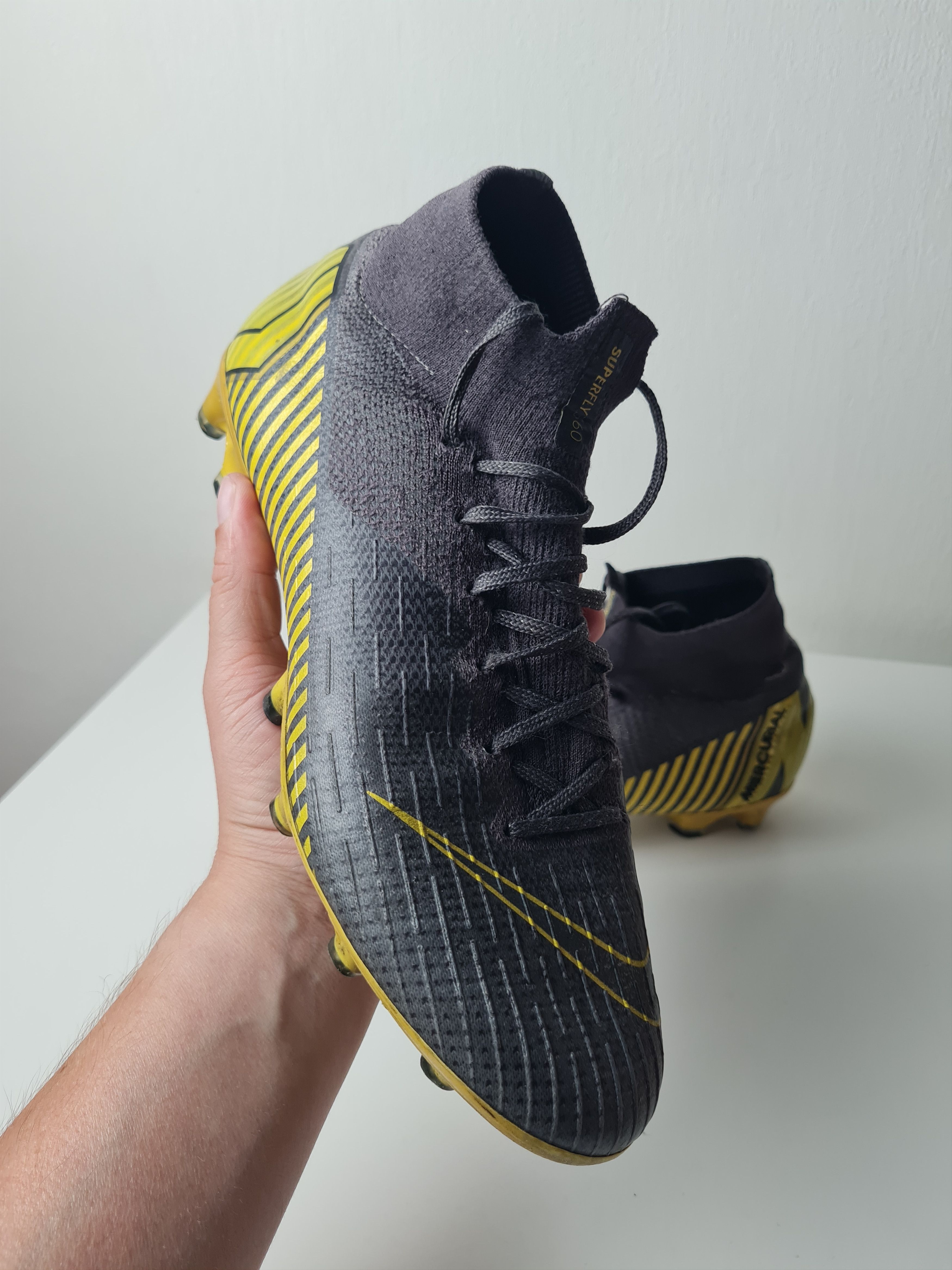 Nike Nike Mercurial Superfly 6 Elite FG Soccer Cleats AH7365-070 Size US 8 / EU 41 - 2 Thumbnail