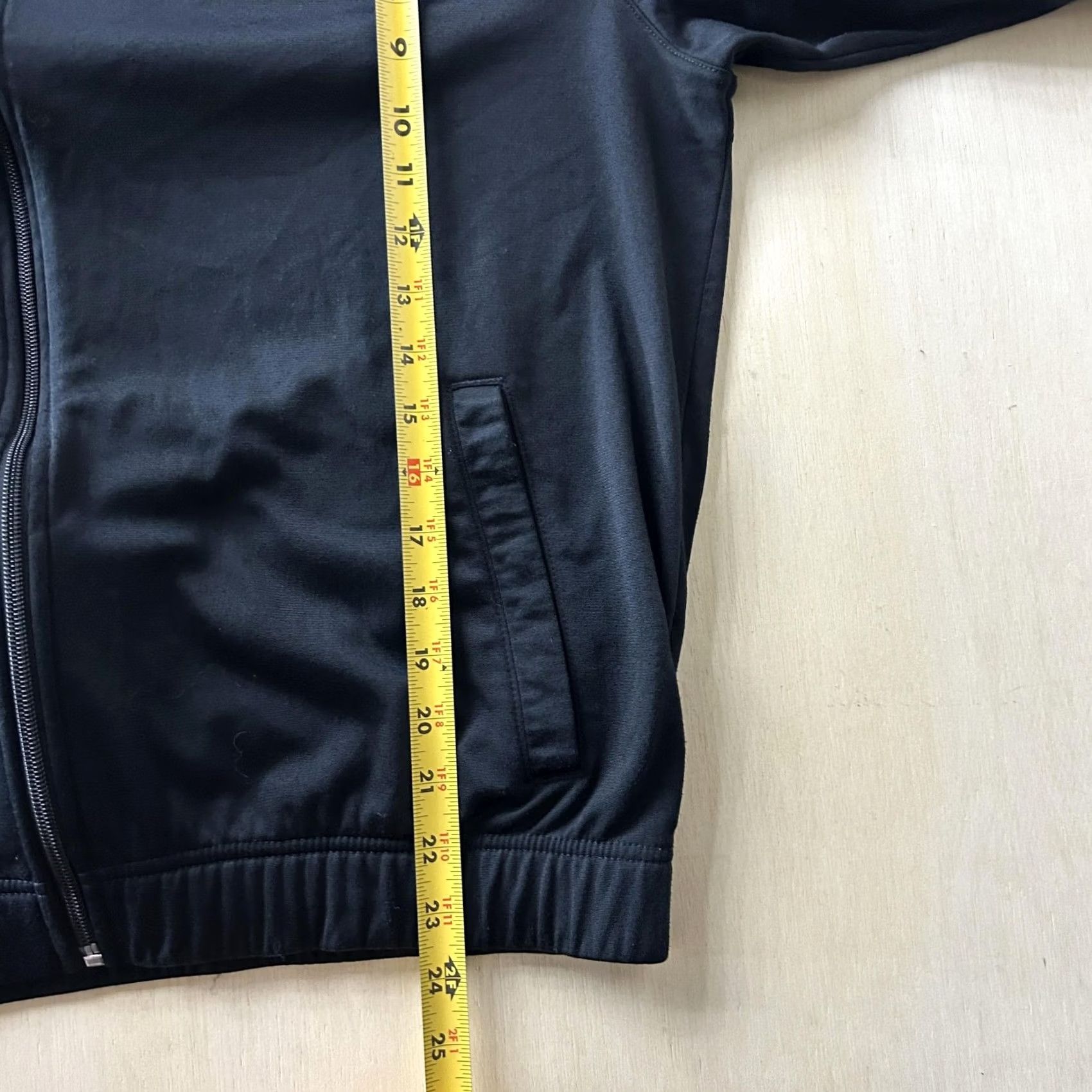 Nike Nike Track Jacket Mens M Black Gold Full Zip Striped Athletic Soccer Size US M / EU 48-50 / 2 - 5 Thumbnail