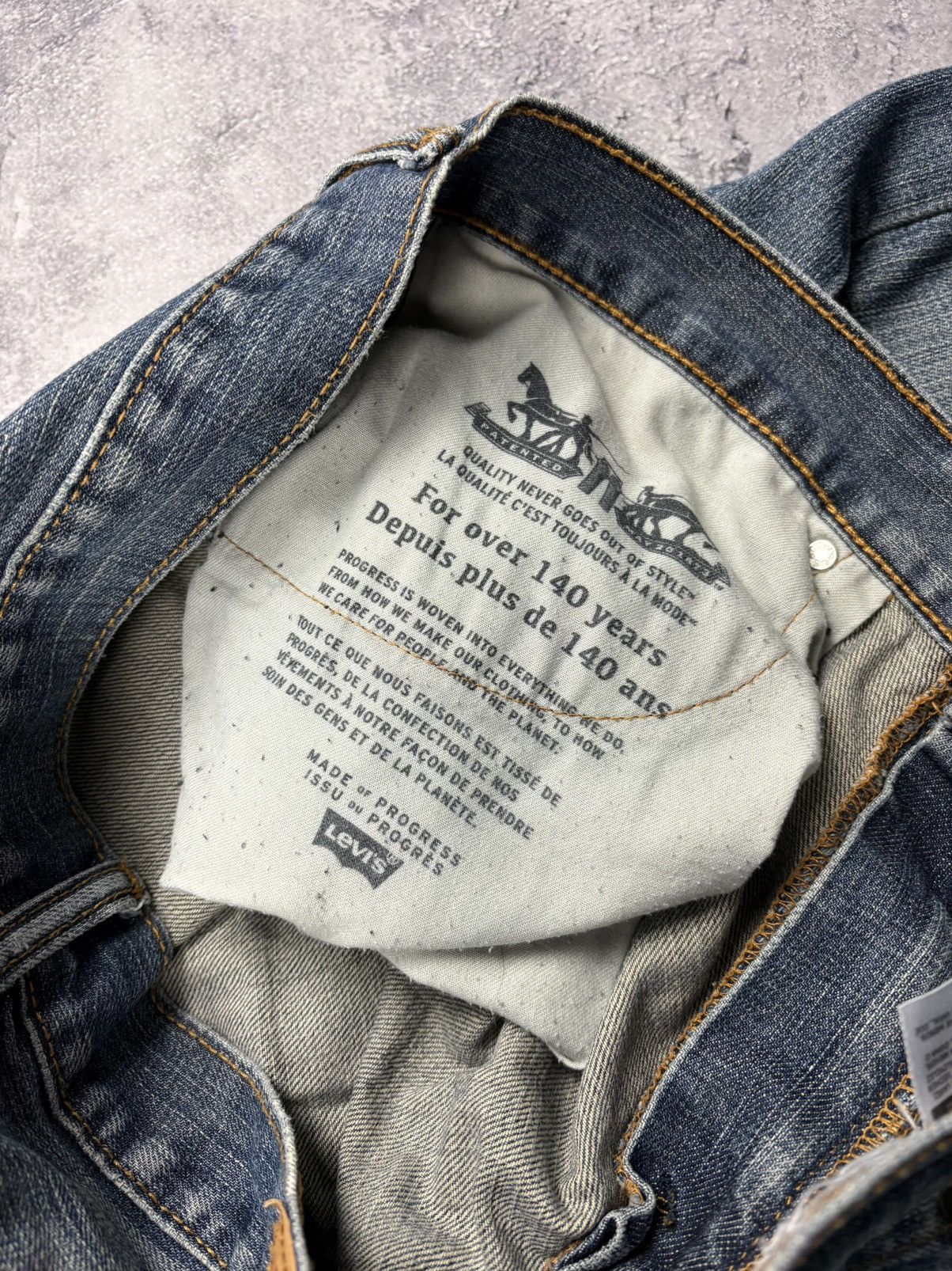 Levi's LEVIS Vintage Blue Denim Baggy Pants Jeans Streetwear Hype Size US 36 / EU 52 - 19 Thumbnail