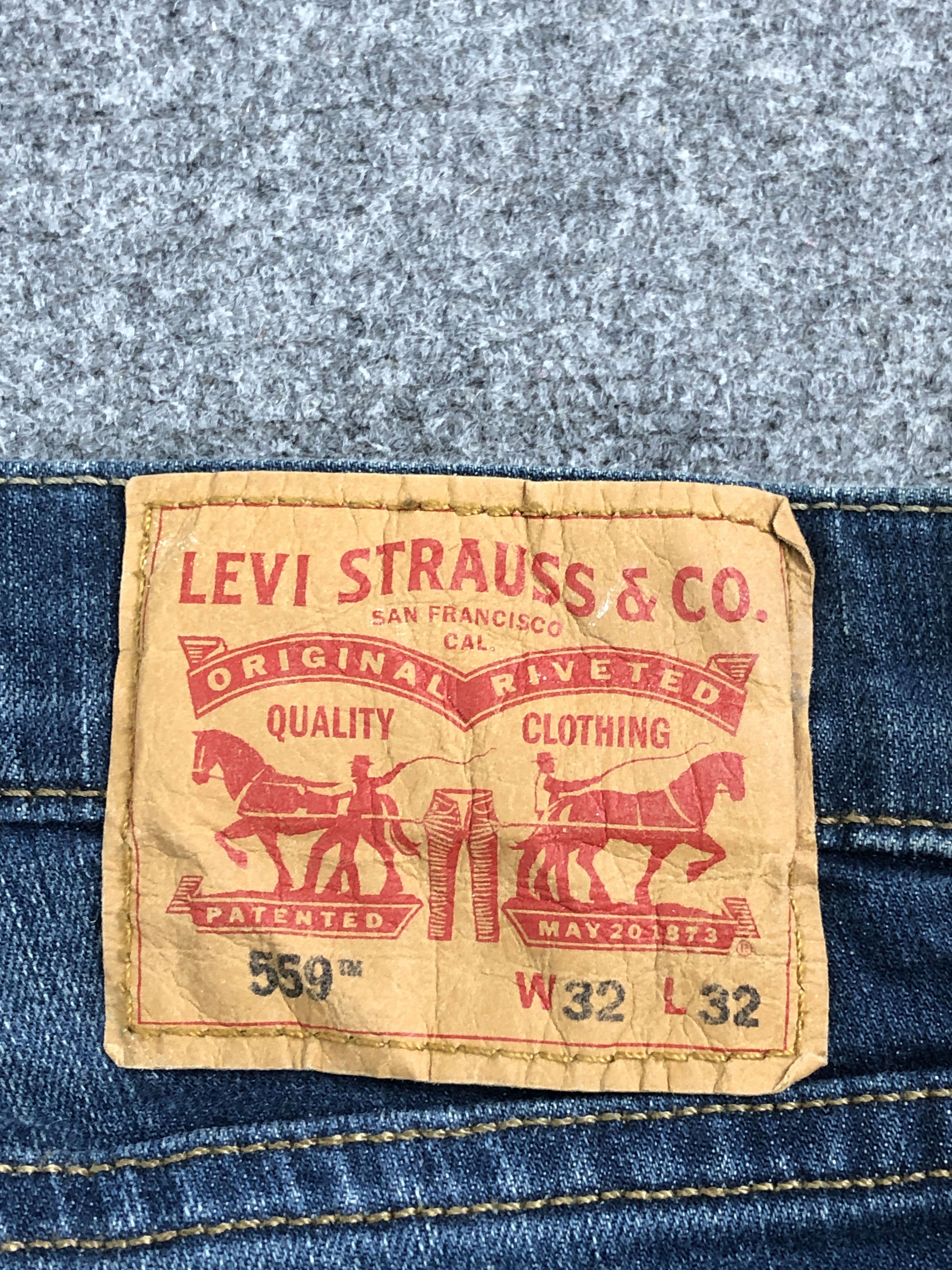 Levi's Vintage Levis 559 Painter Splash Jeans DP2535 Size US 31 - 5 Thumbnail