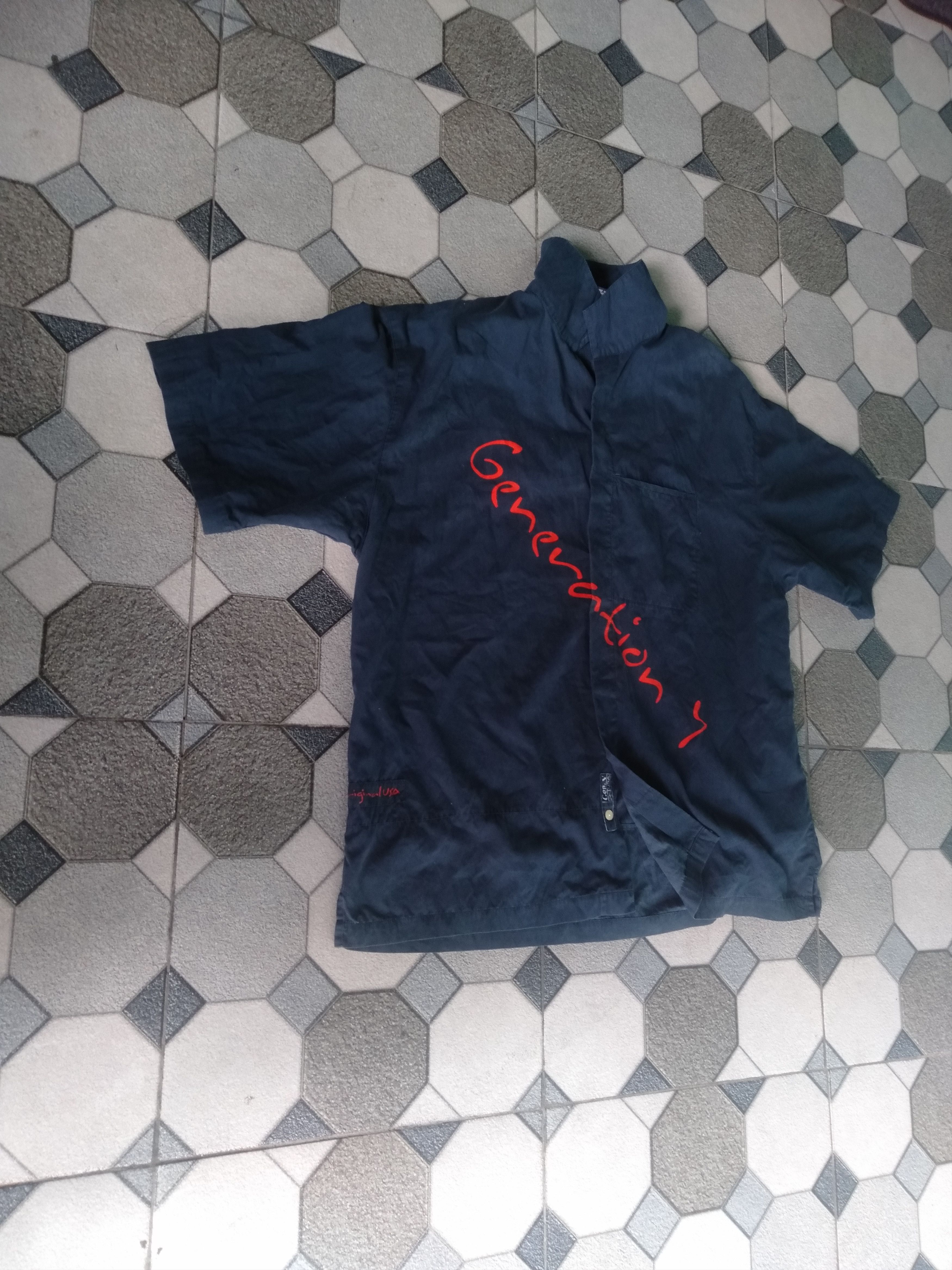 Japanese Brand GENERATION Y Vintage Shirt GEN.Y Size US XL / EU 56 / 4 - 8 Thumbnail