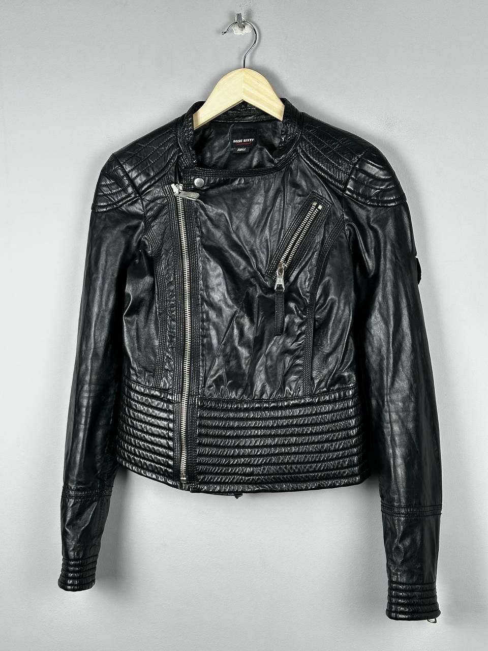 Miss Sixty Miss Sixty Avant Garde Opium Biker Cropped jacket Size S / US 4 / IT 40 - 2 Thumbnail