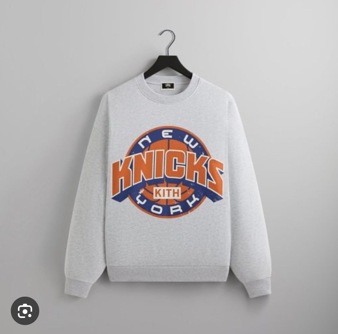 Kith × NBA Kith knicks showtime vintage nelson crewneck - grey Size US XXL / EU 58 / 5 - 1 Thumbnail