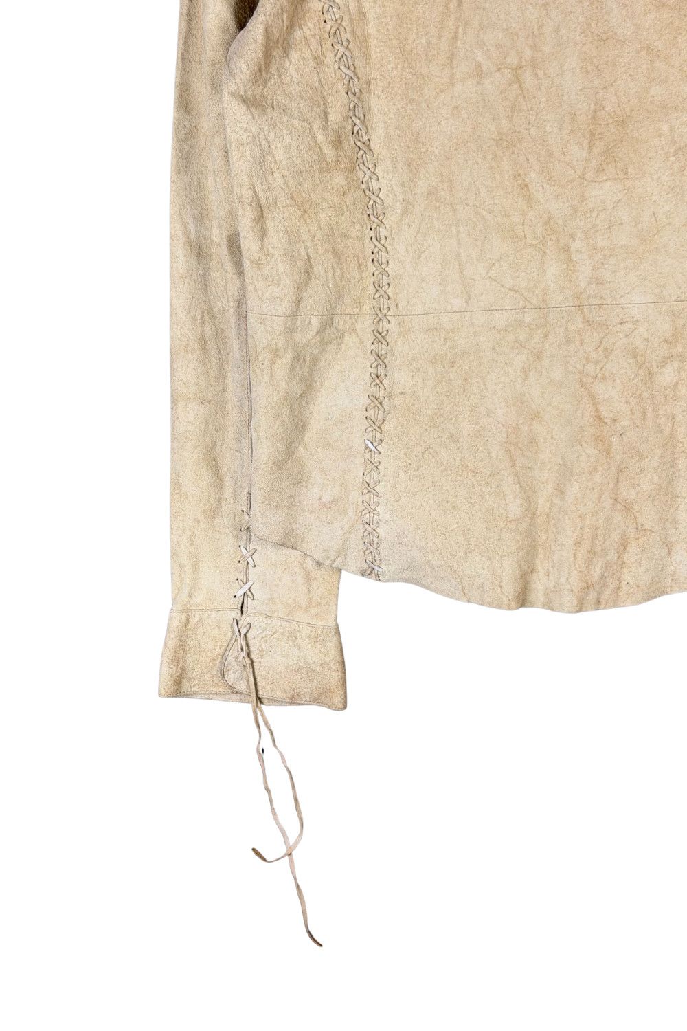 Polo Ralph Lauren Ralph Lauren Suede Lace-Up Western Blouse Size S / US 4 / IT 40 - 12 Thumbnail