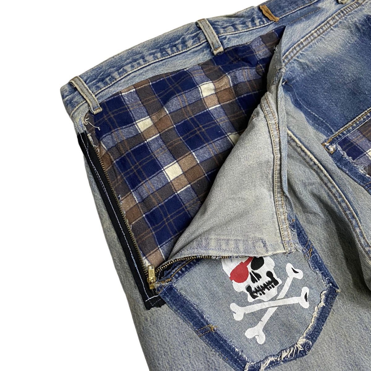 Levi's Levis 501 vintage distressed custom made Size US 36 / EU 52 - 9 Thumbnail