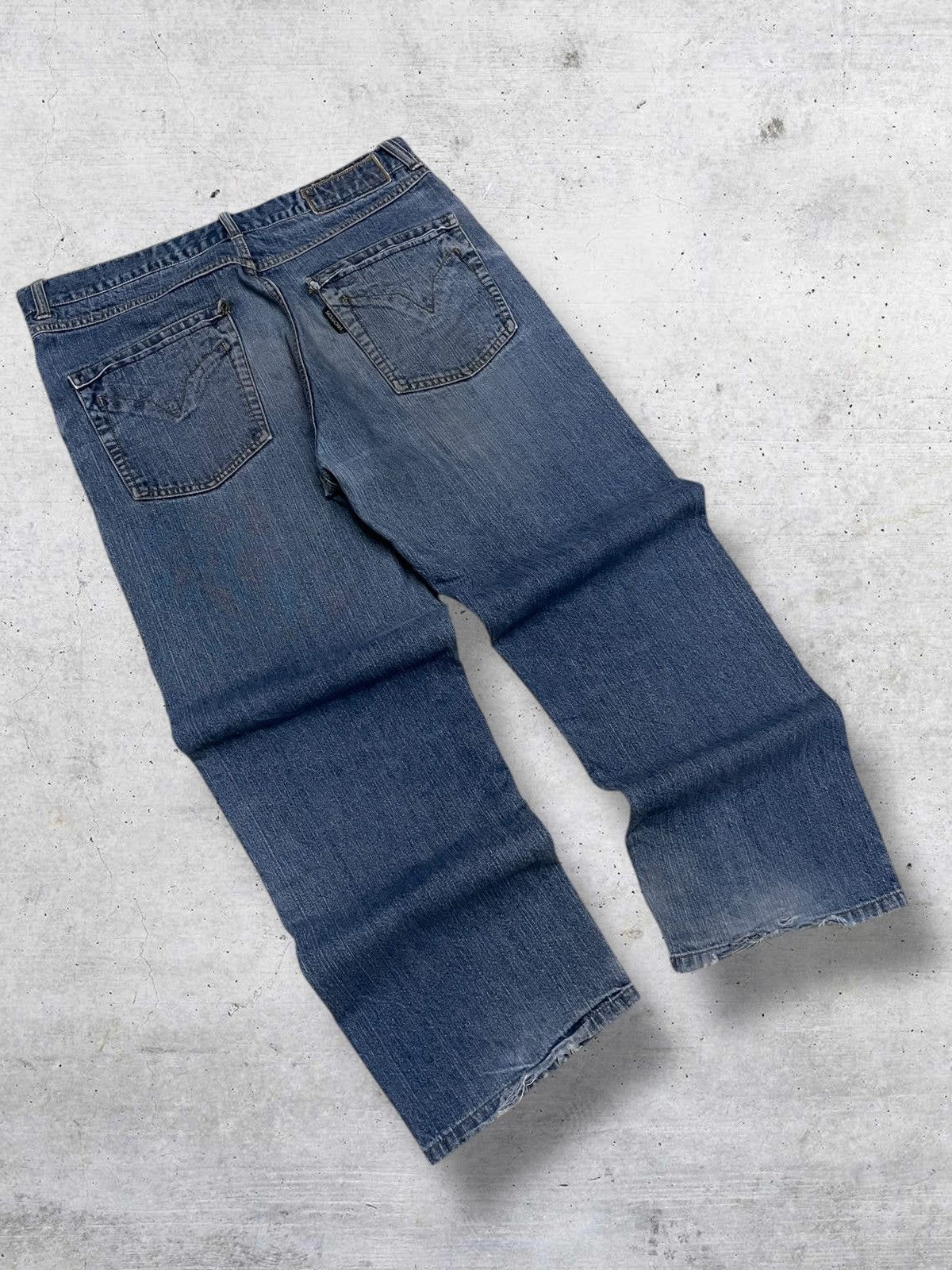Sessions VINTAGE SESSIONS STREETWEAR DESIGNER US BAGGY DENIM STYLE Size US 34 / EU 50 - 10 Thumbnail