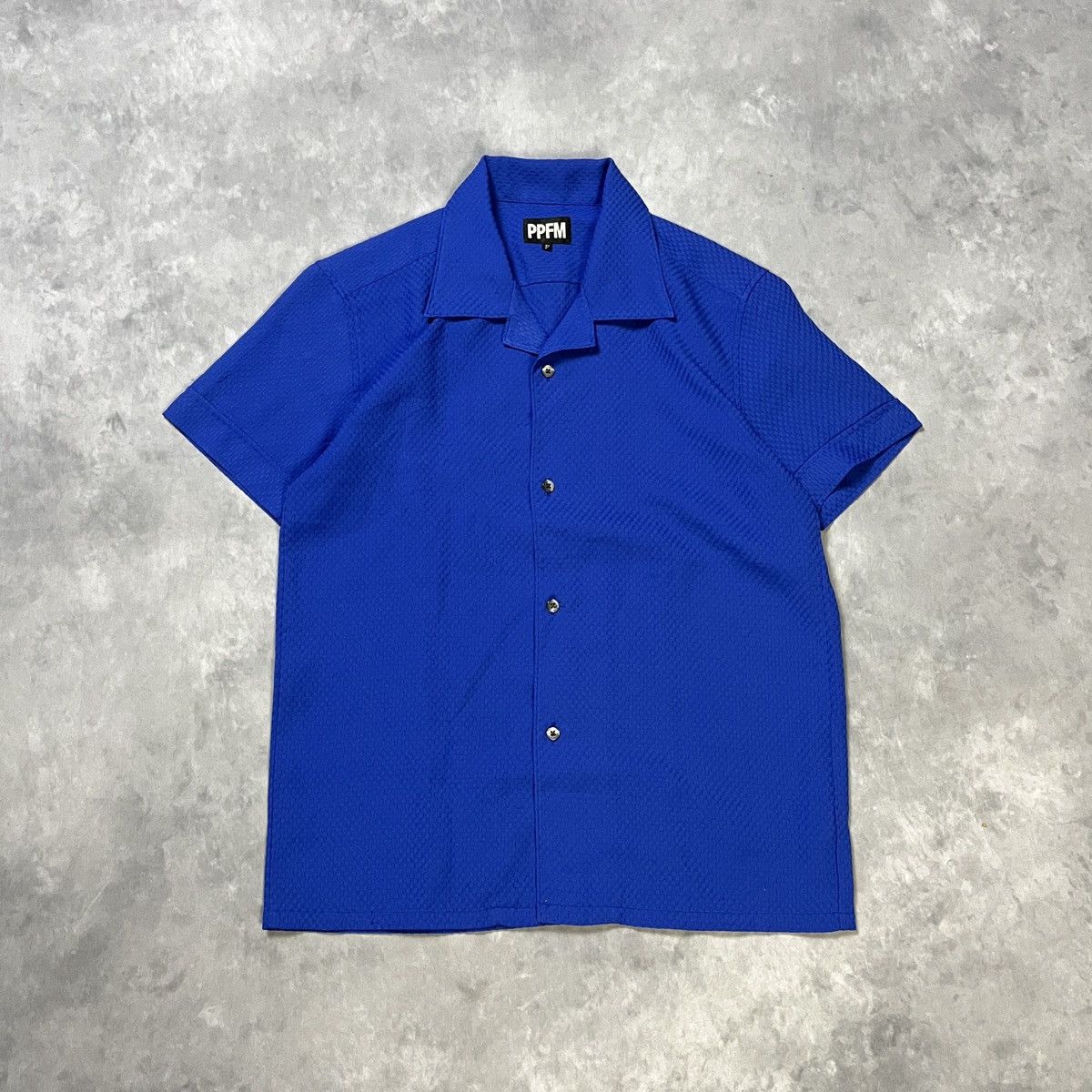 PPFM Short Sleeve Open Collar Shirt