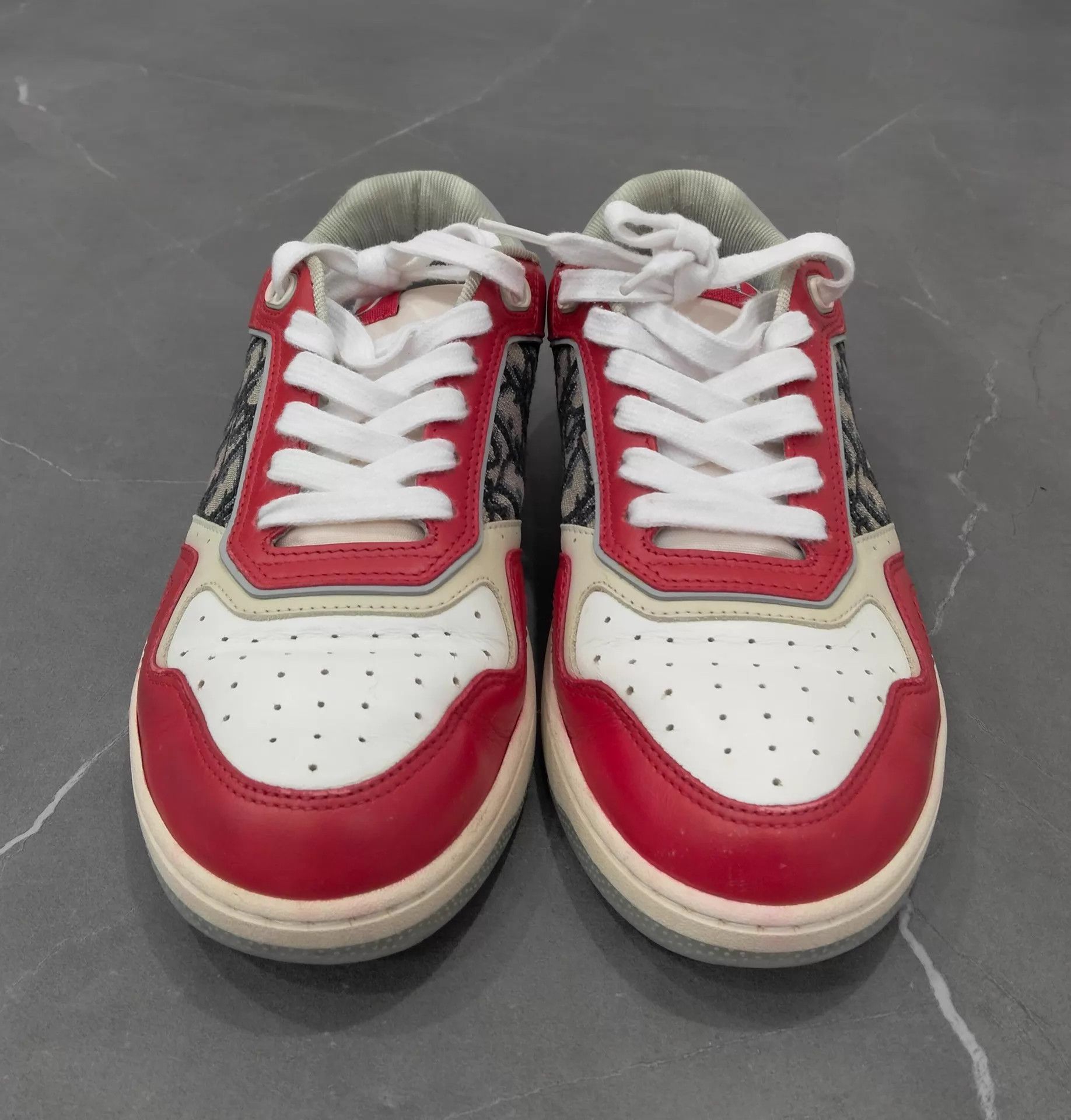 Dior DIOR B27 Logo Print Red/White Size 40 Size US 7 / EU 40 - 4 Thumbnail