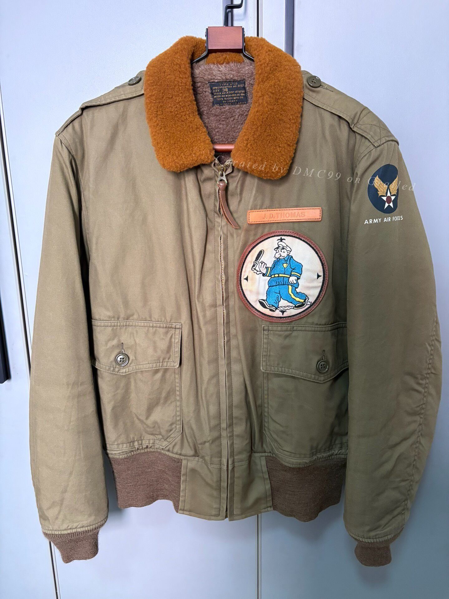 TOYS McCOY TOYS MCCOY B10 Pilot Jacket Size US M / EU 48-50 / 2 - 1 Thumbnail