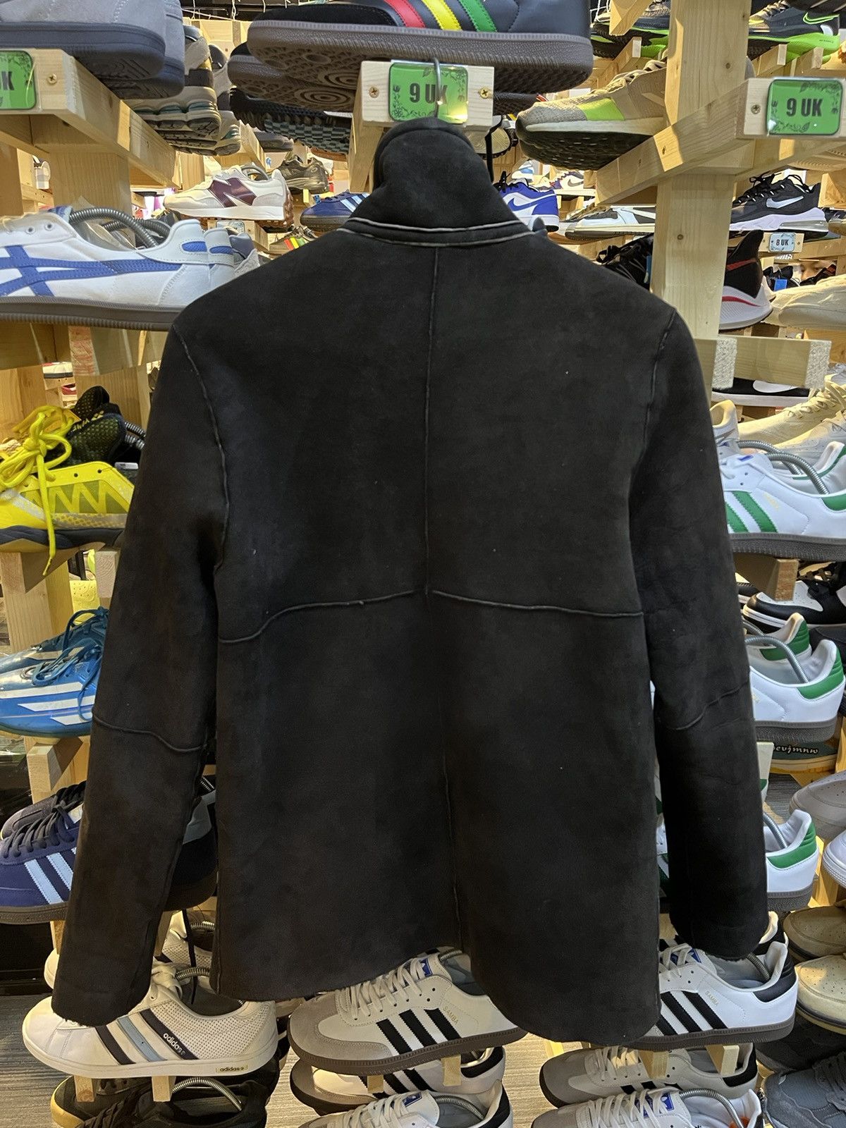 A.P.C. × Vintage A.P.C SUEDE LEATHER SHERPA JACKET MADE IN FRANCE Size M / US 6-8 / IT 42-44 - 8 Thumbnail