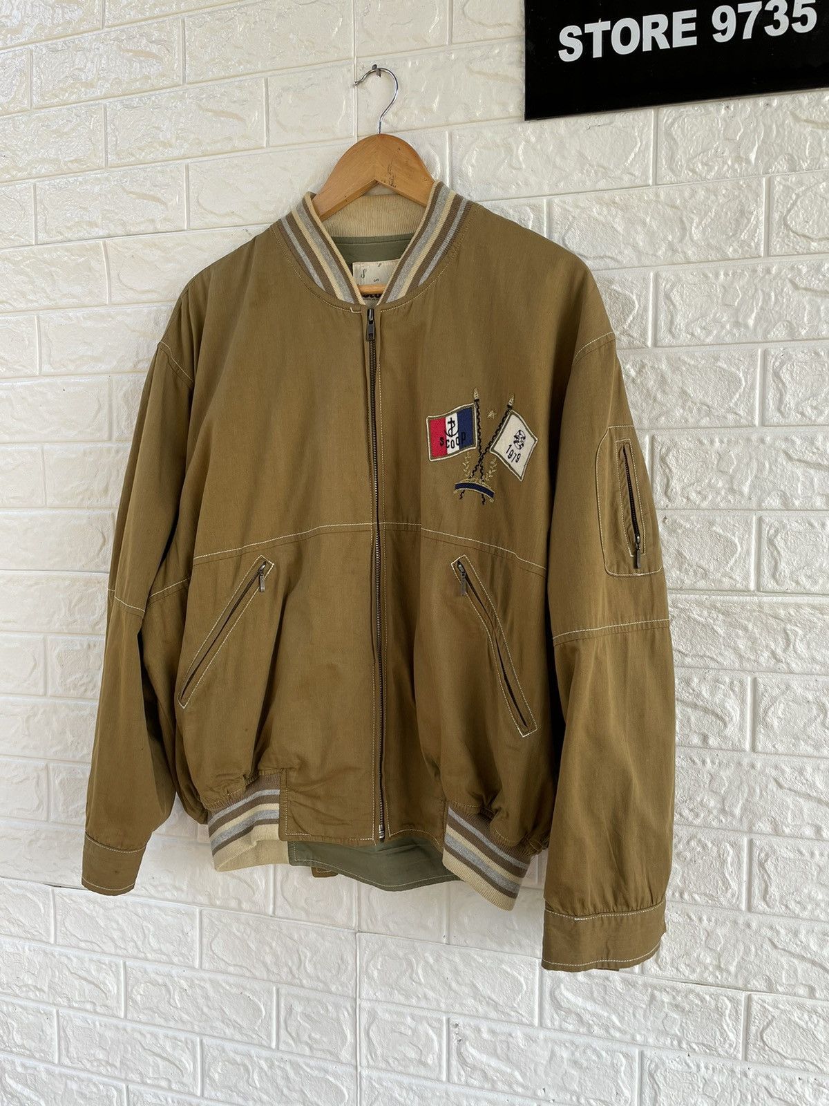 Japanese Brand × Vintage Vintage Scoop Bomber Jacket Size US M / EU 48-50 / 2 - 4 Thumbnail