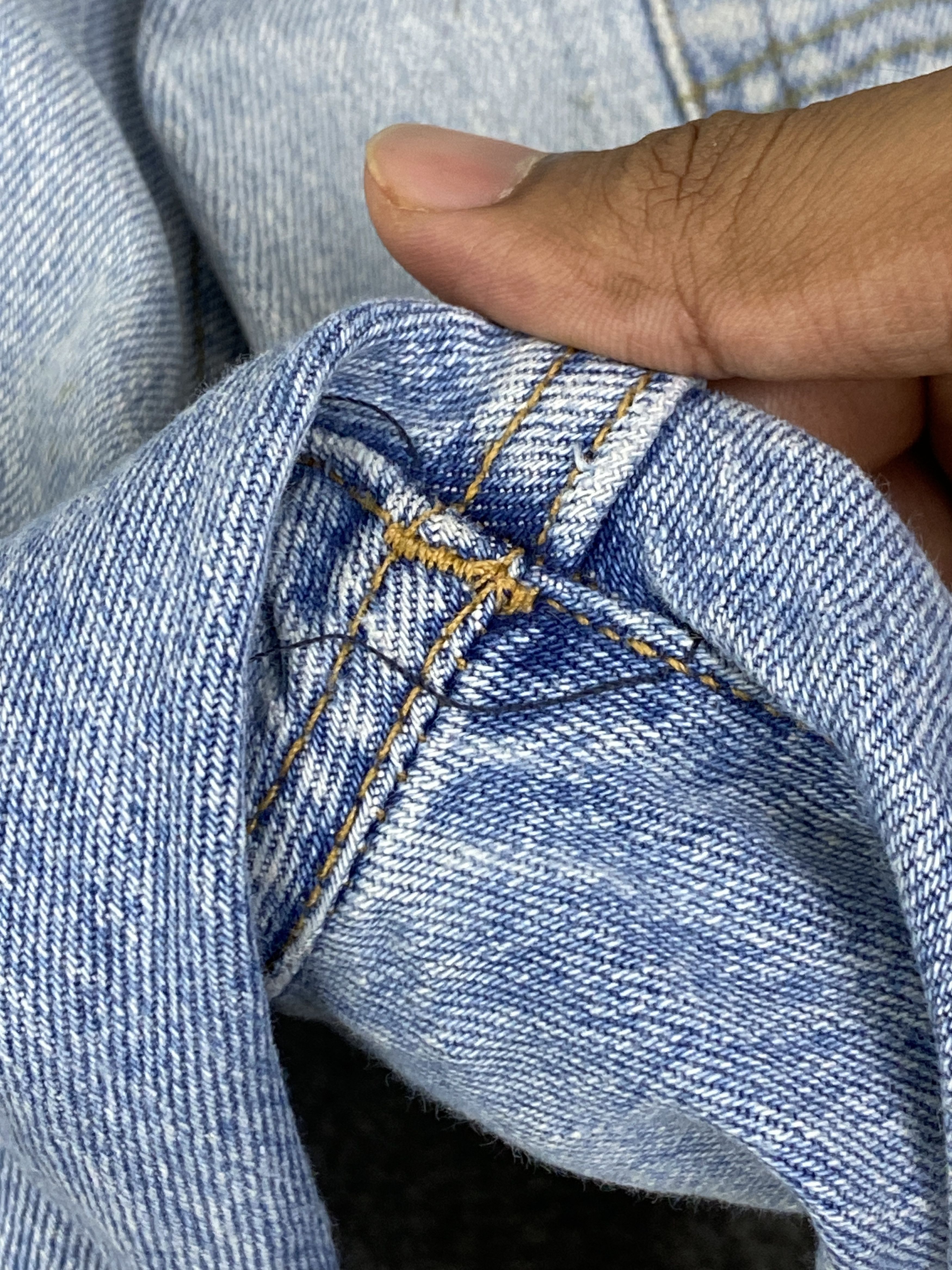 Levi's Vintage Levis 501 Light Wash Blue Jeans DP2760 Size US 42 / EU 58 - 12 Thumbnail