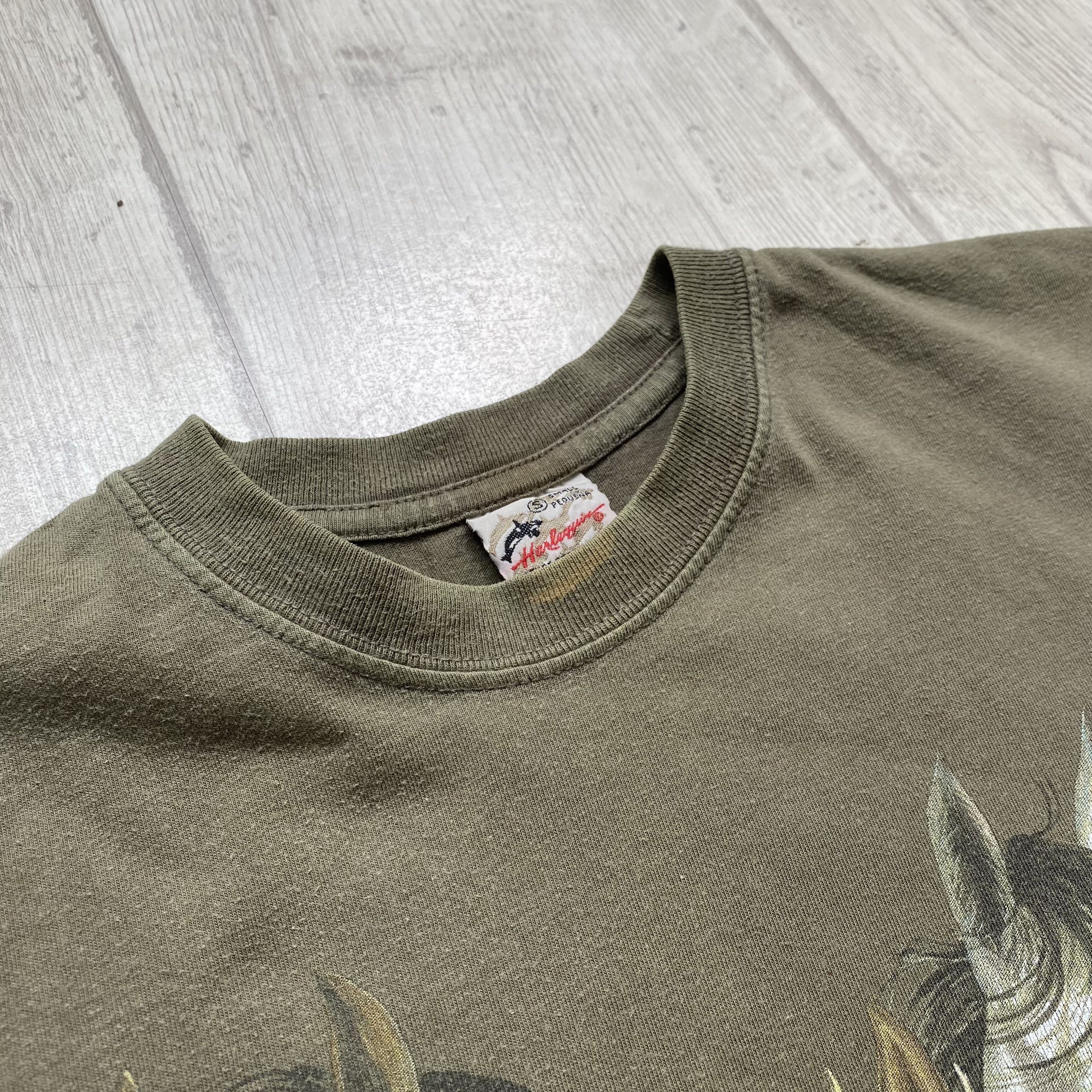 Hanes 🐴 Vintage 90s Animal Horse Faded tee mountain t-shirt Size US S / EU 44-46 / 1 - 4 Thumbnail