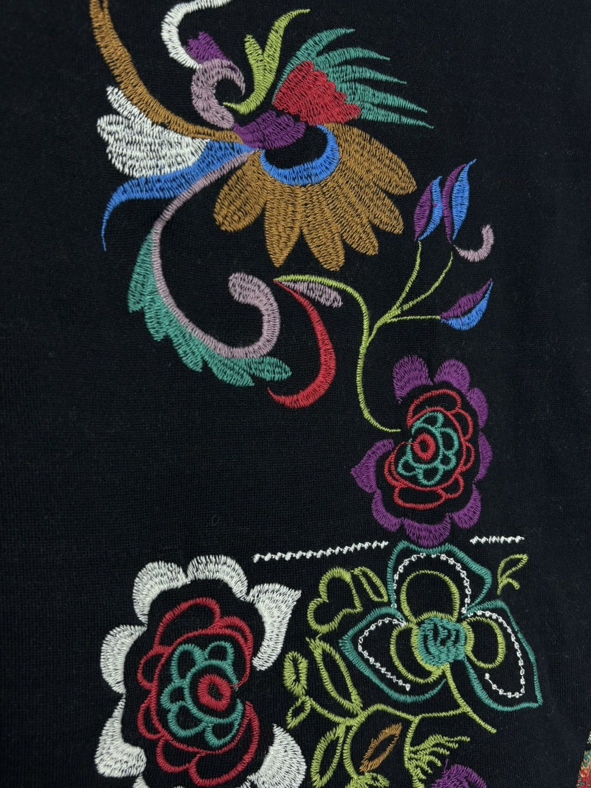 Other Ivko Floral Embroidery Avant Garde Luxury Cardigan Sweater Size S / US 4 / IT 40 - 16 Thumbnail