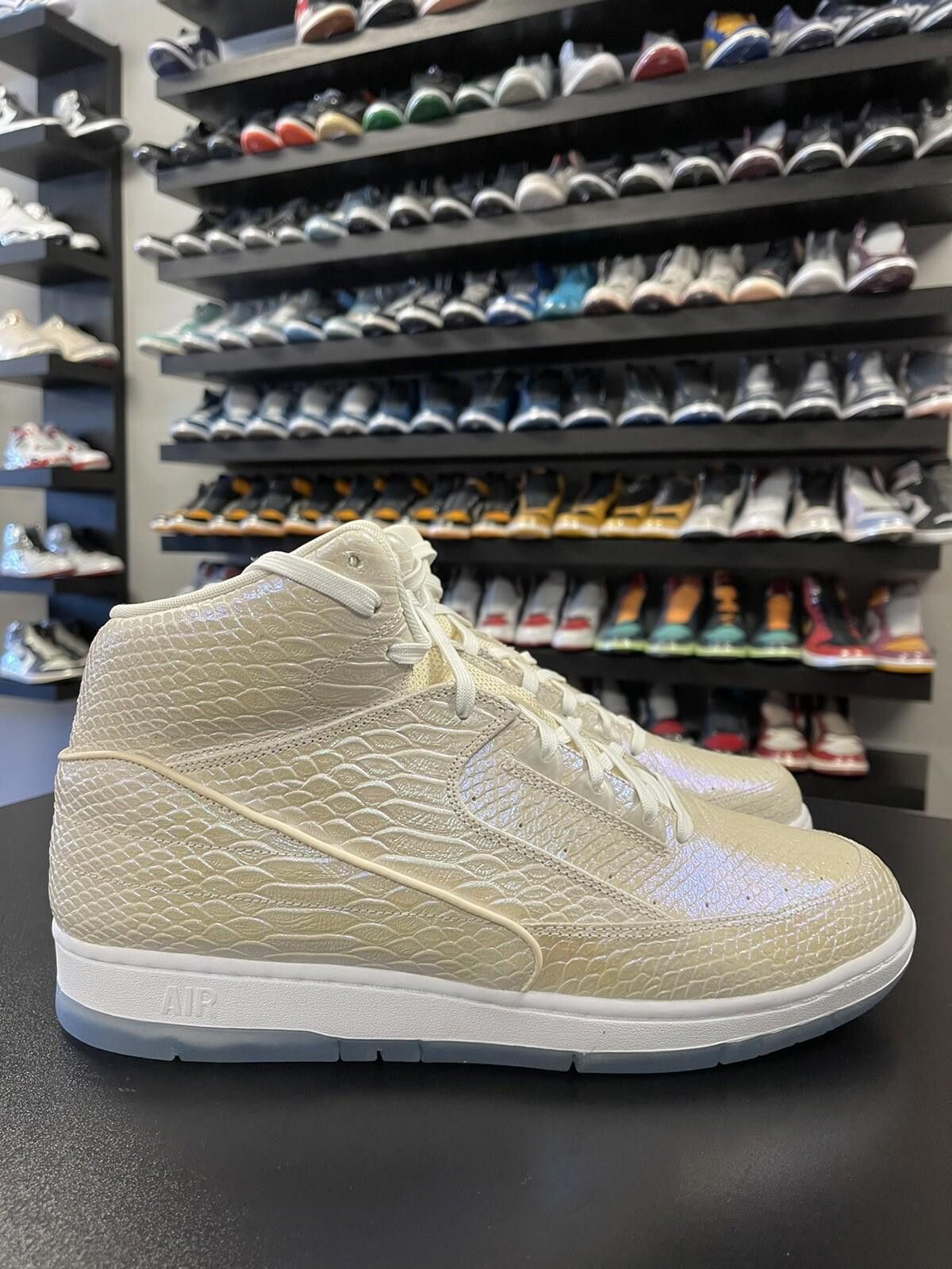 Nike Size 13 - Nike Air Python PRM White/Pearl Brand New Size US 13 / EU 46 - 3 Thumbnail