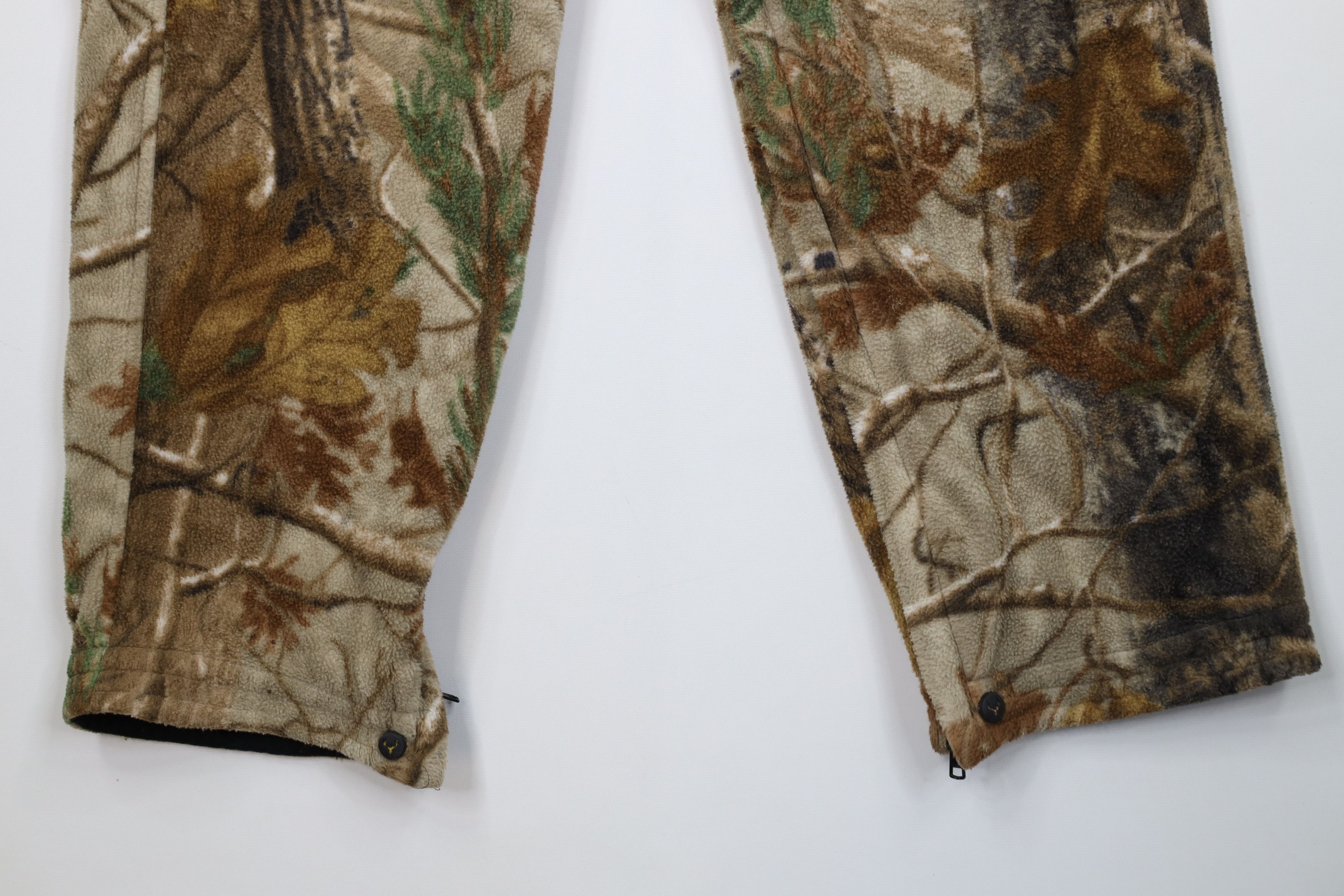 Vintage Vintage Scentblocker Camouflage Fleece Wide Leg Cargo Pants Size US 36 / EU 52 - 4 Thumbnail