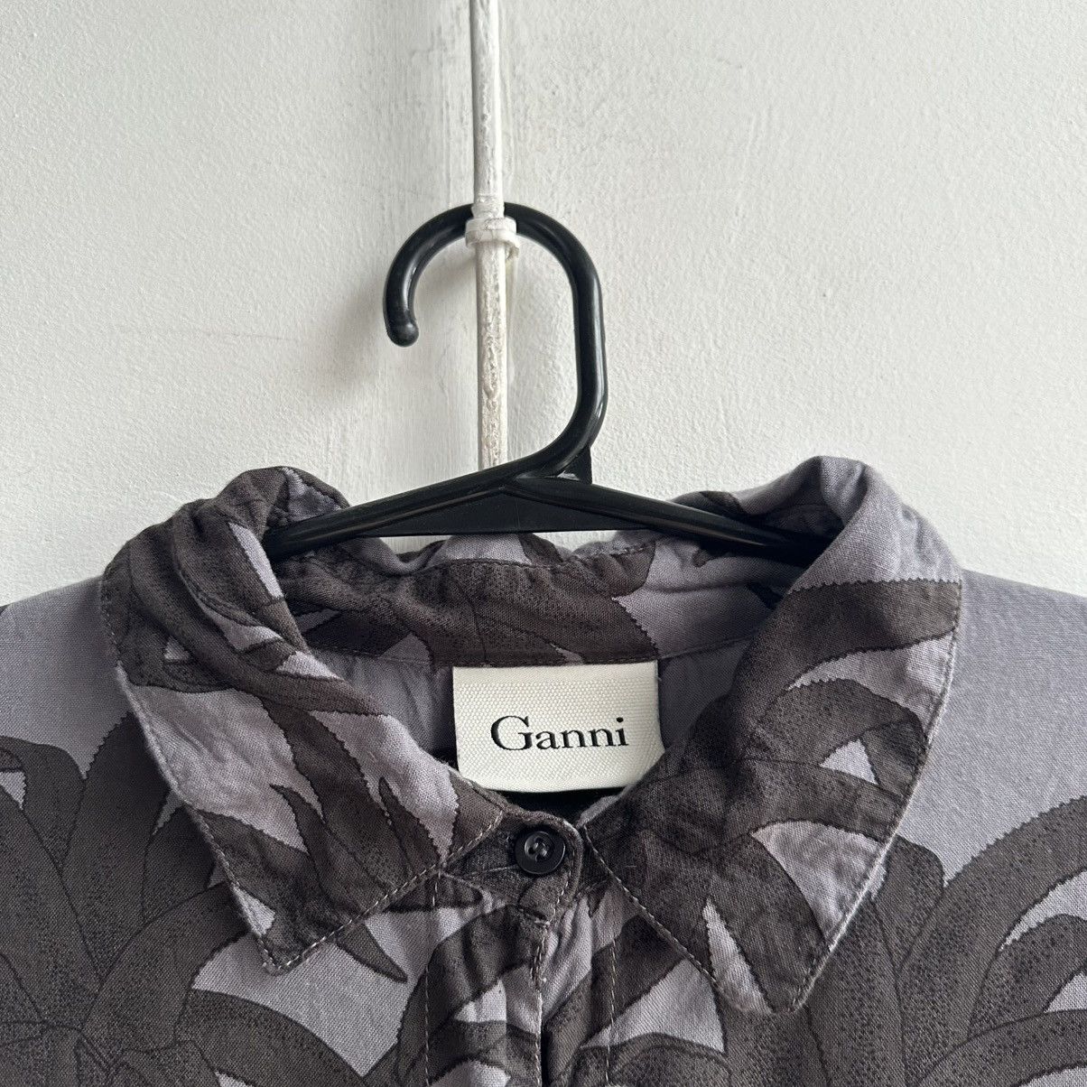 Ganni Ganni floral print viscose shirts Size M / US 6-8 / IT 42-44 - 2 Thumbnail
