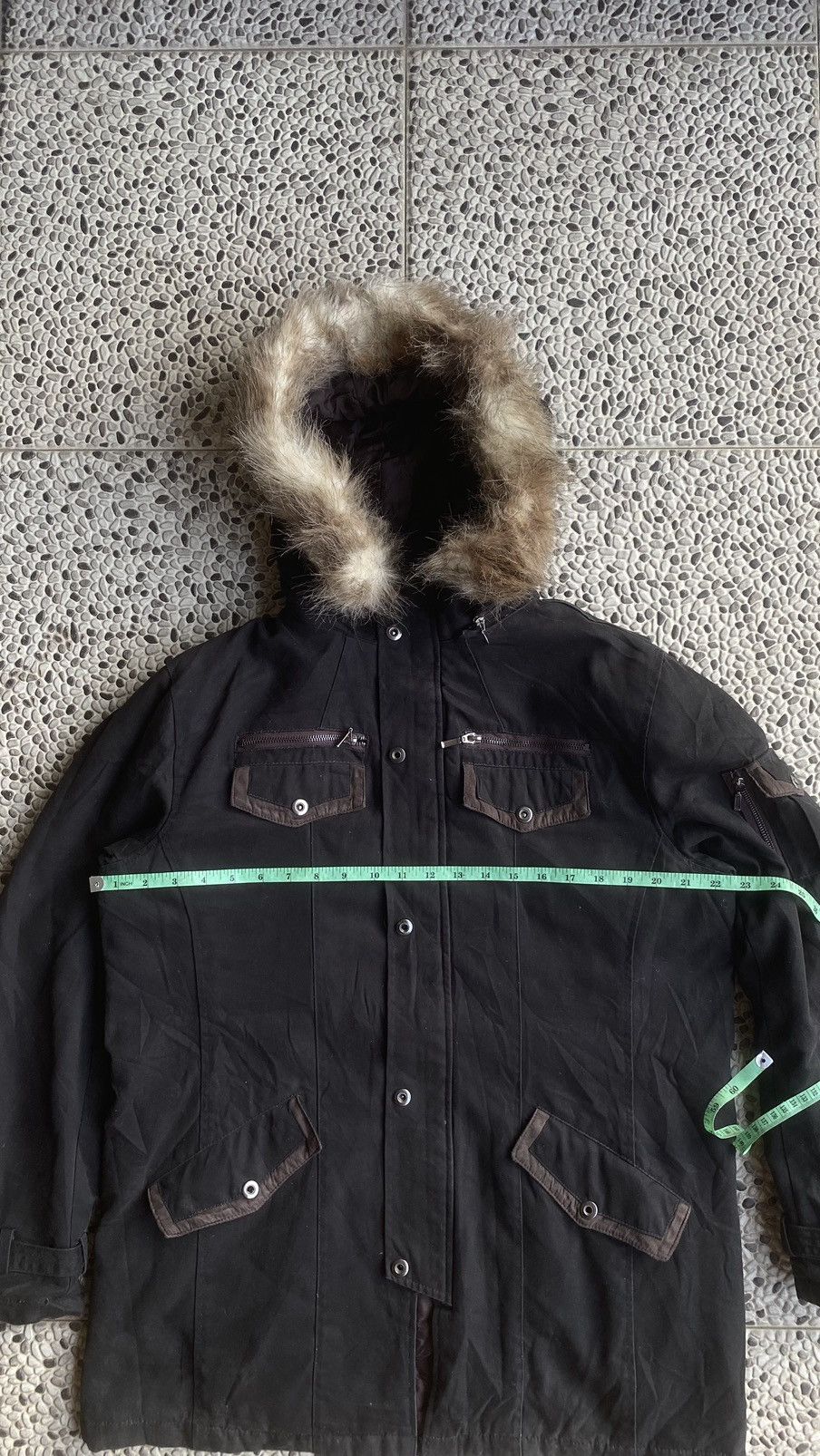 If Six Was Nine × Japanese Brand × Le Grande Bleu (L.G.B.) Splendid Satisfaction Fur Hoodie Zip Jacket Size US L / EU 52-54 / 3 - 3 Thumbnail