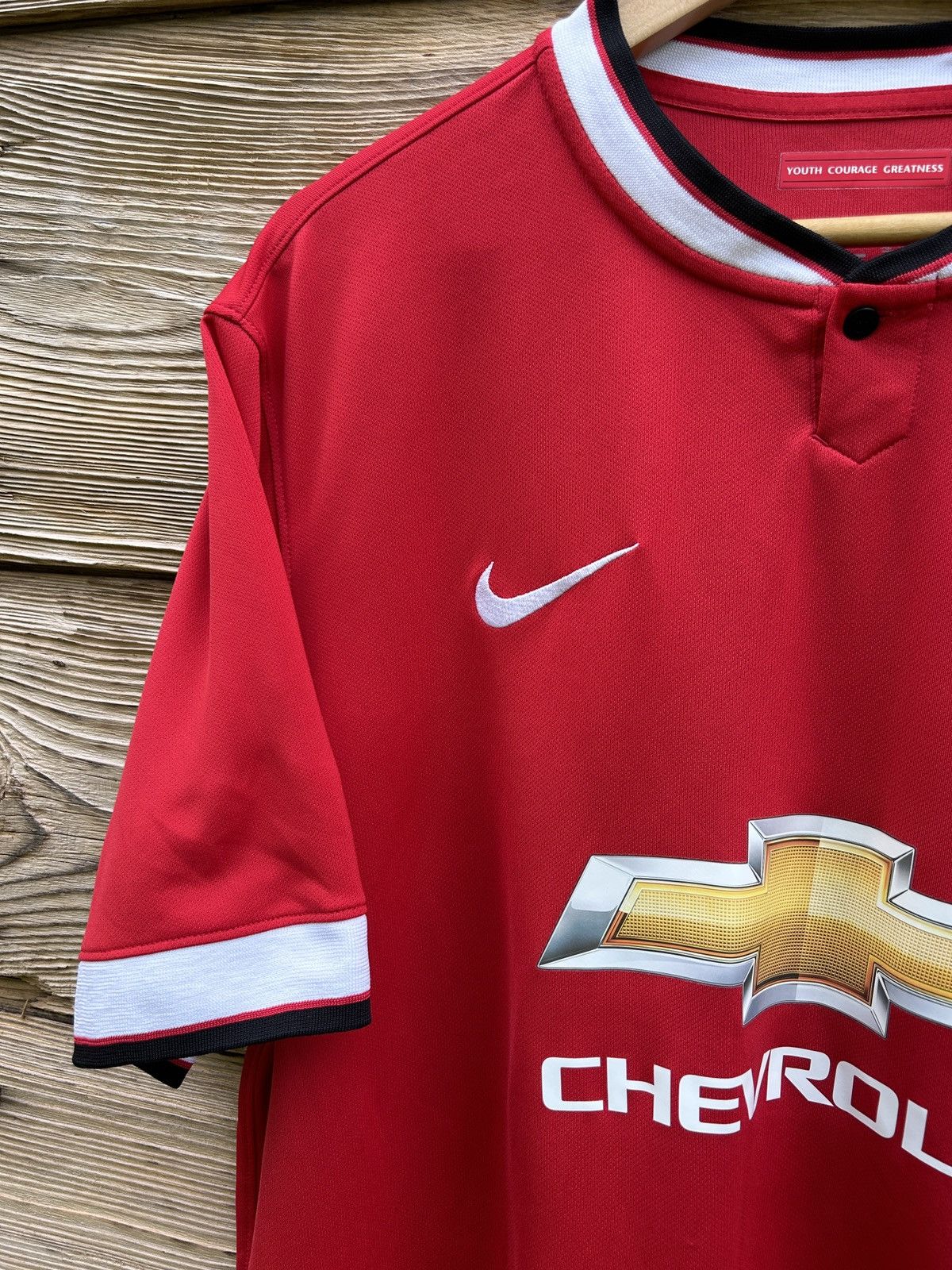 Nike Nike x Manchester United #7 Di Maria 2014/15 Home Jersey Size US XL / EU 56 / 4 - 6 Thumbnail