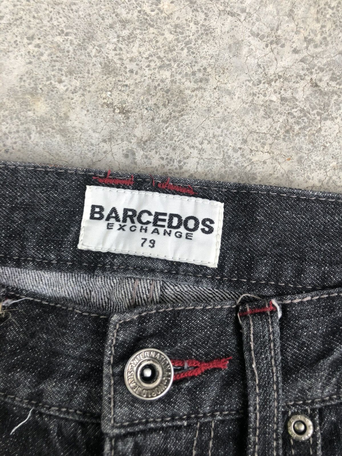 If Six Was Nine Japanese Barcedos Flared Jeans Bootcut Distressed Jeans Size US 31 - 17 Thumbnail