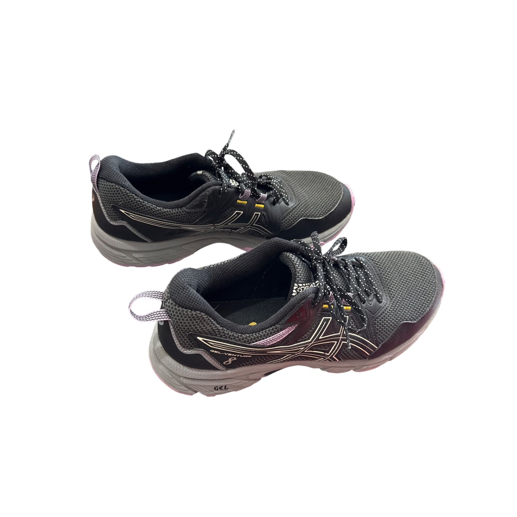 Asics Asics Gel Venture 8 Womens black pink Running Shoes Size 11 Size US 11 / IT 41 - 4 Thumbnail